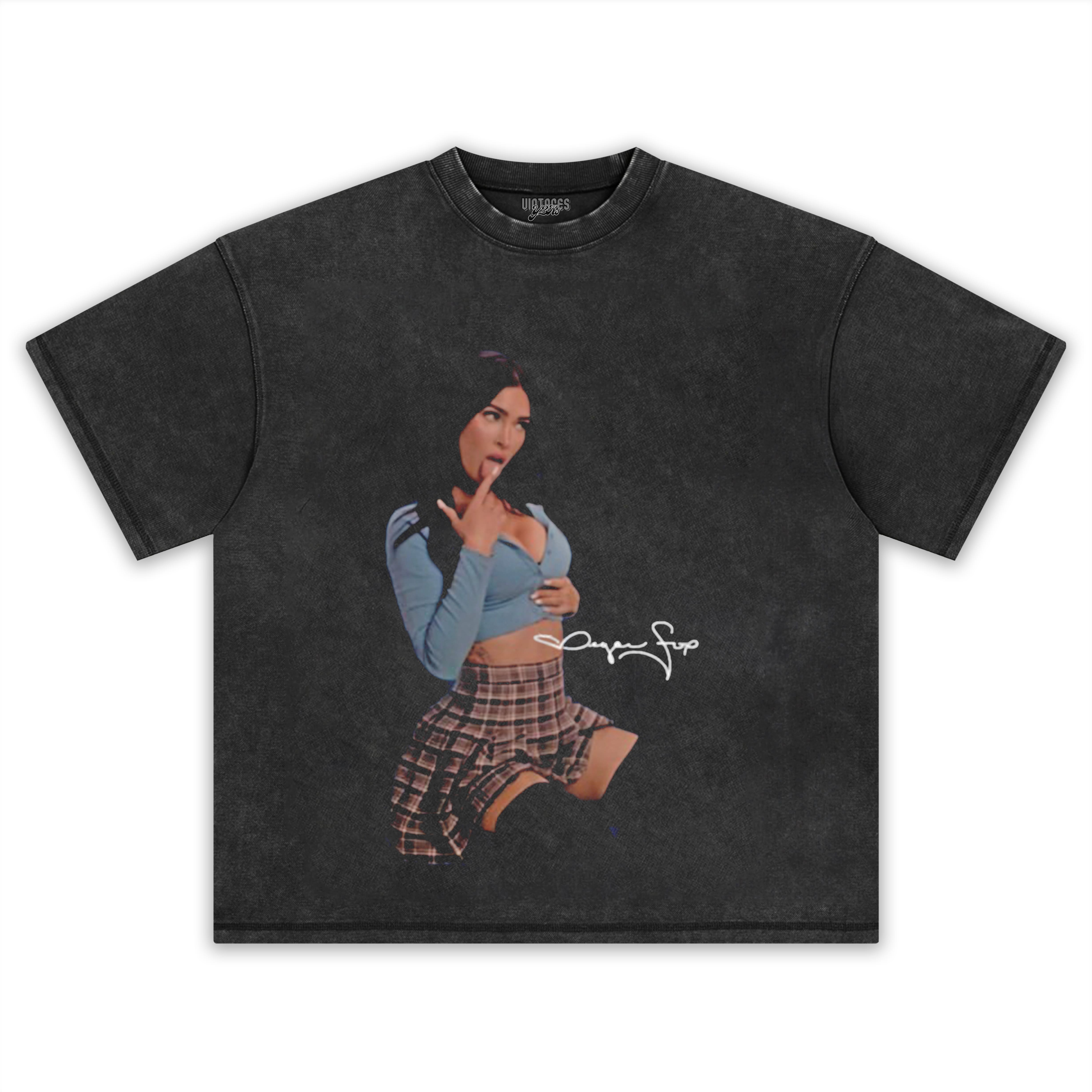 MEGAN FOX SEXY SIGNATURE TANK TOP & TEE & LONG SLEEVE & LAYERED LS & HOODIE
