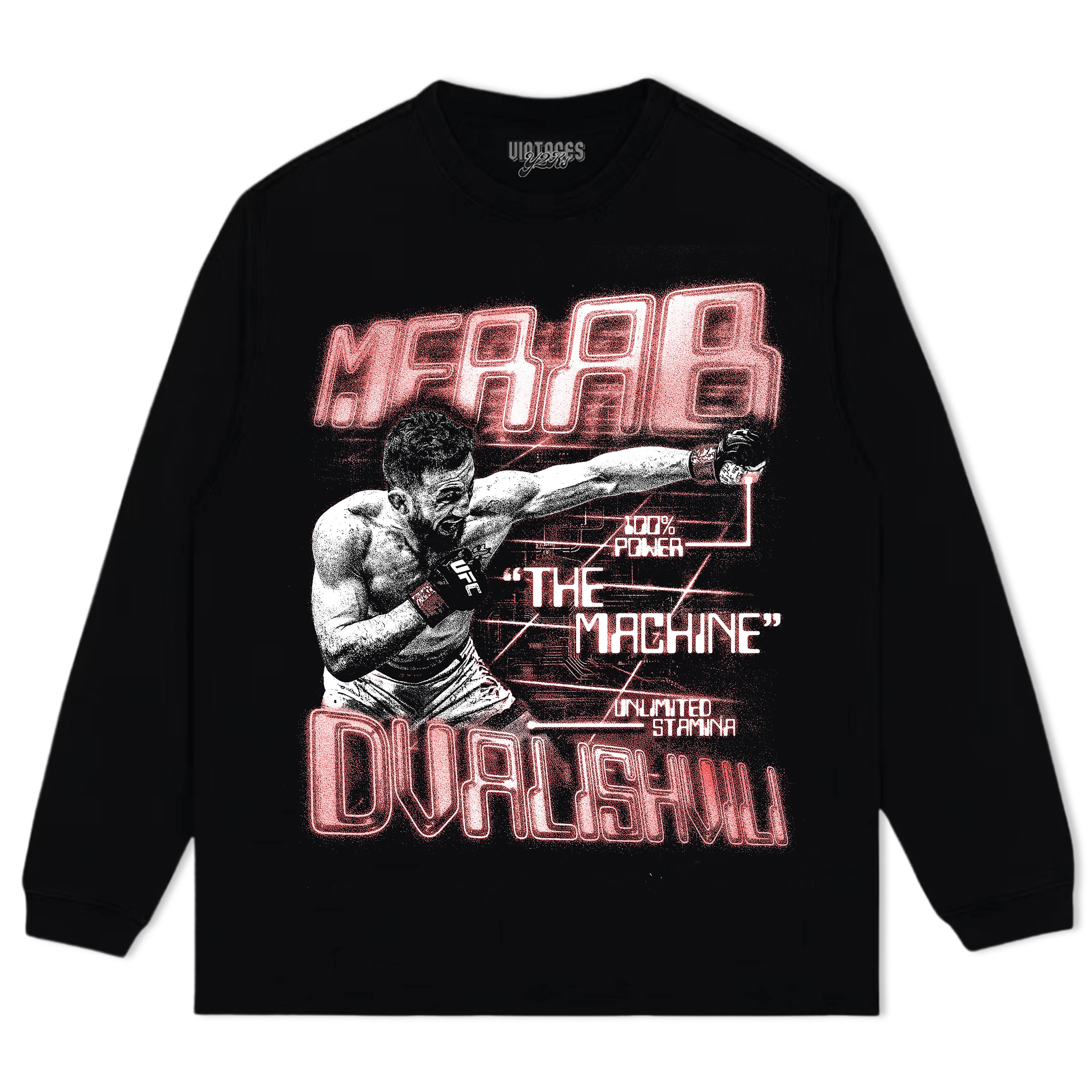 MERAB DVALISHVILI VINTAGE STYLE TEE & LS & HOODIE