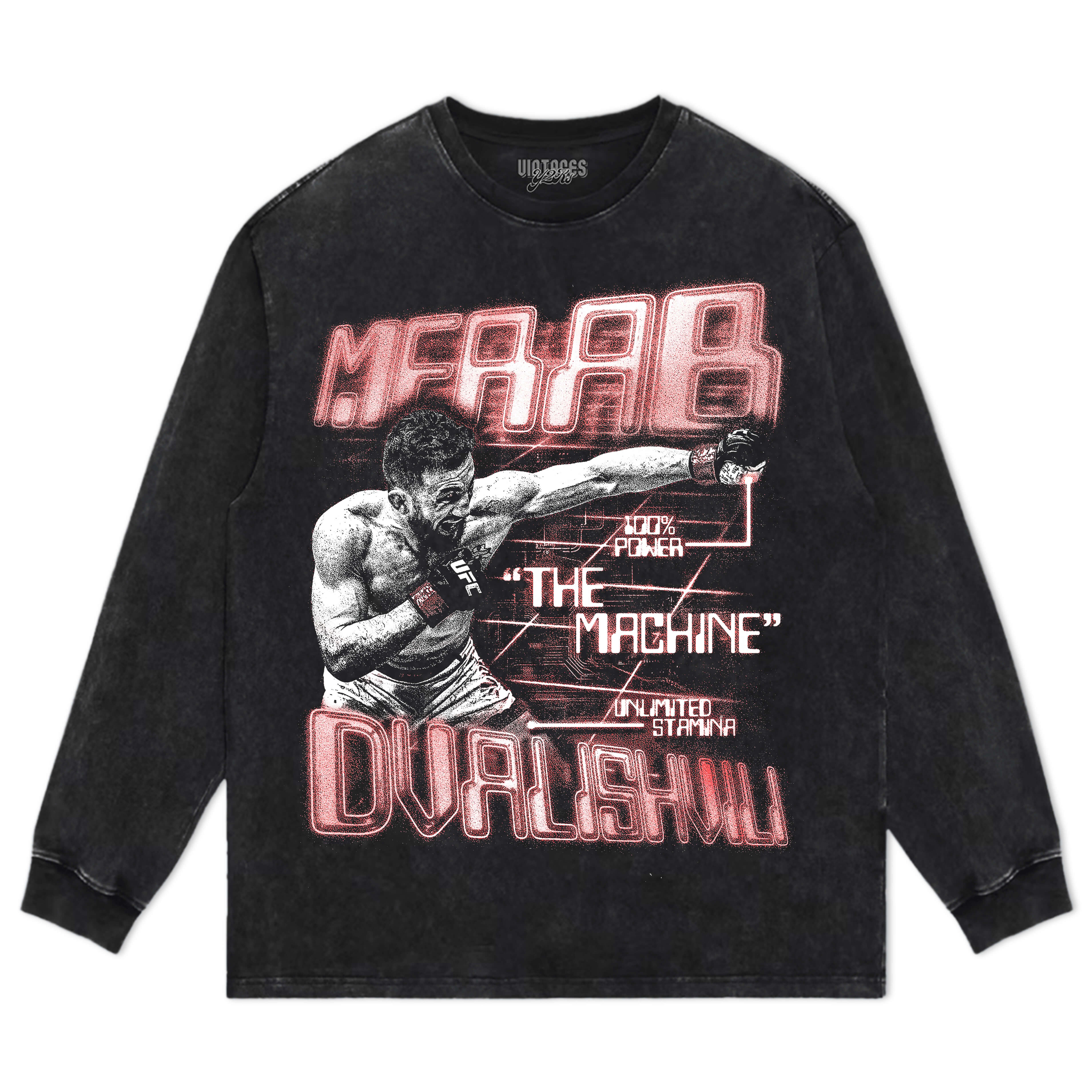 MERAB DVALISHVILI VINTAGE STYLE TEE & LS & HOODIE