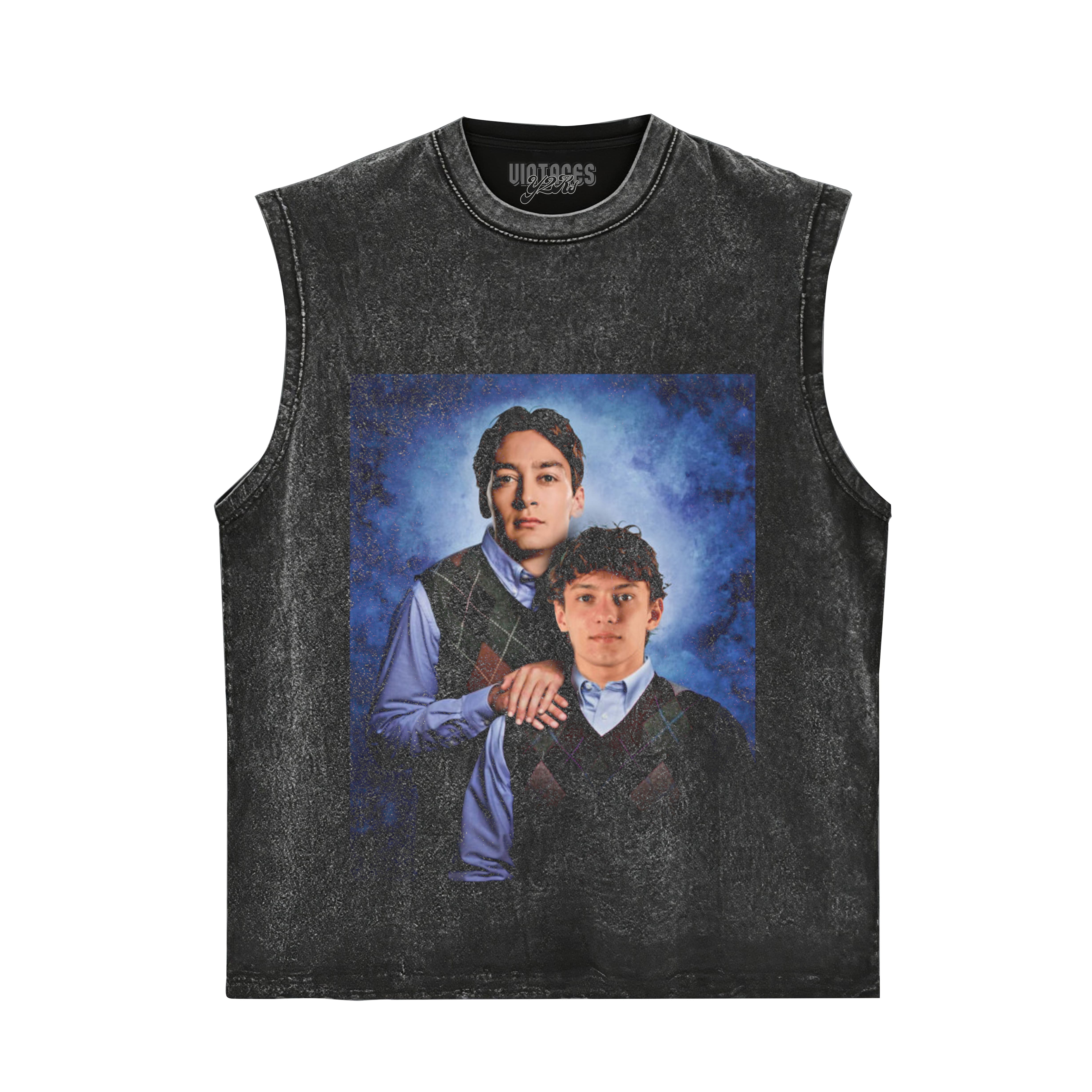 MERCEDES FORMULA 1 - ANTONELLI & RUSSELL TANK TOP & TEE & LONG SLEEVE & LAYERED LS & HOODIE