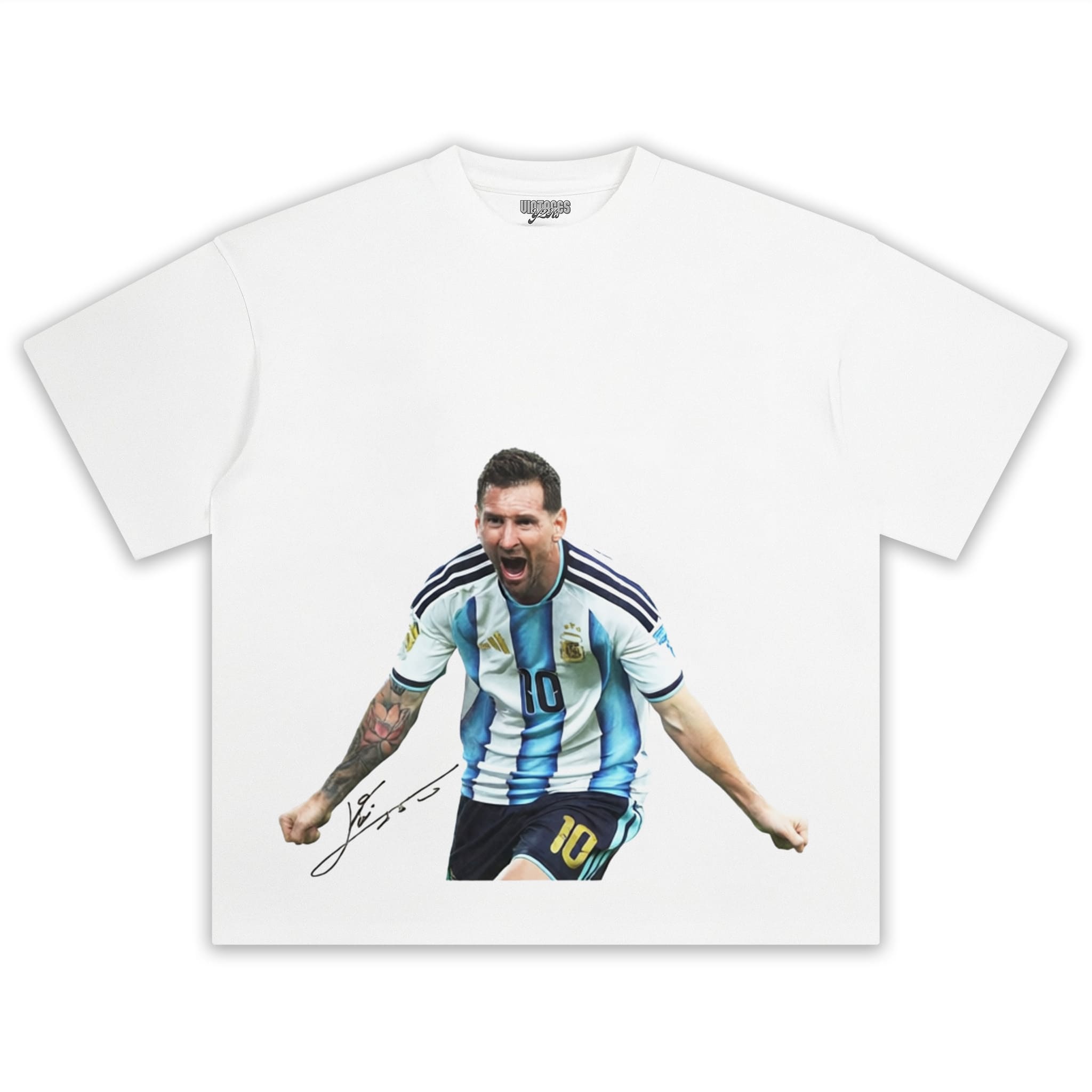 MESSI - BREAKS WORLD CUP GOALS RECORD TANK TOP & TEE & LONG SLEEVE & LAYERED LS & HOODIE