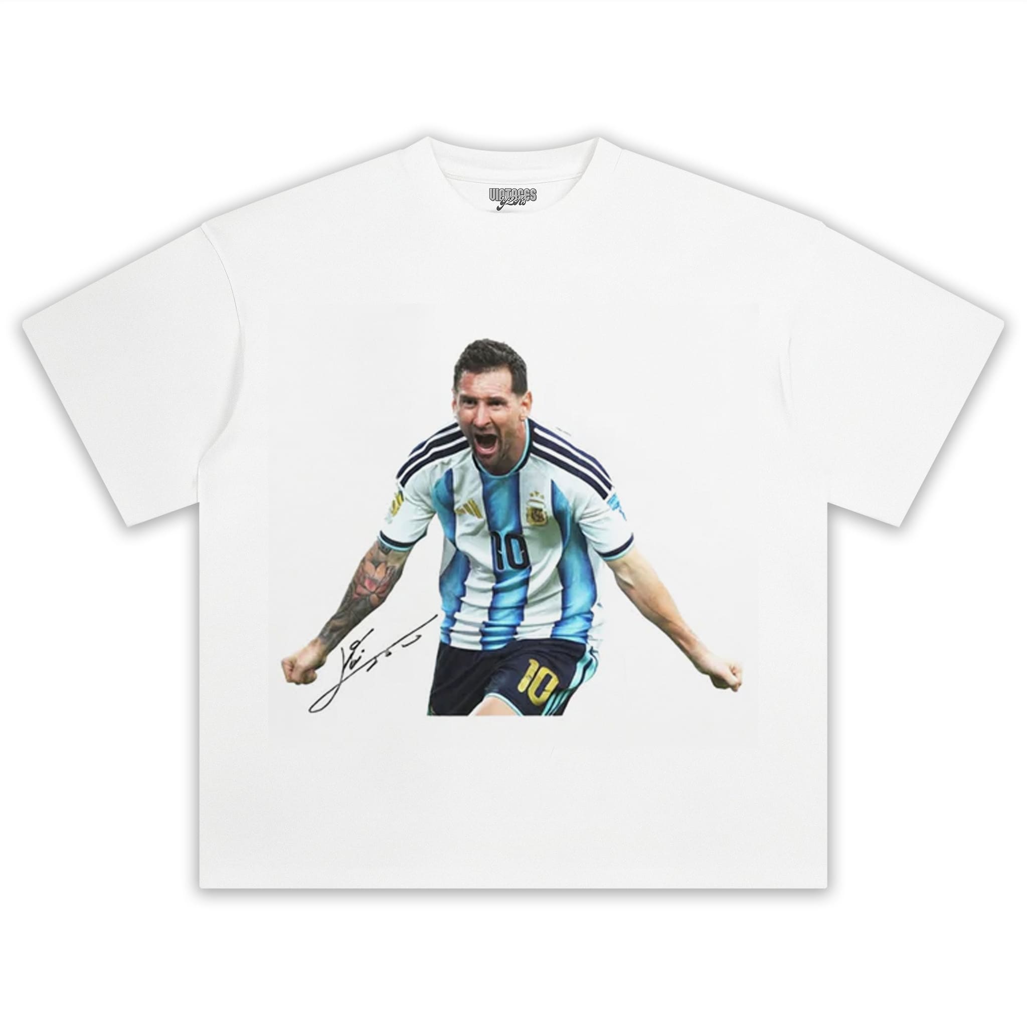 MESSI - BREAKS WORLD CUP GOALS RECORD TANK TOP & TEE & LONG SLEEVE & LAYERED LS & HOODIE