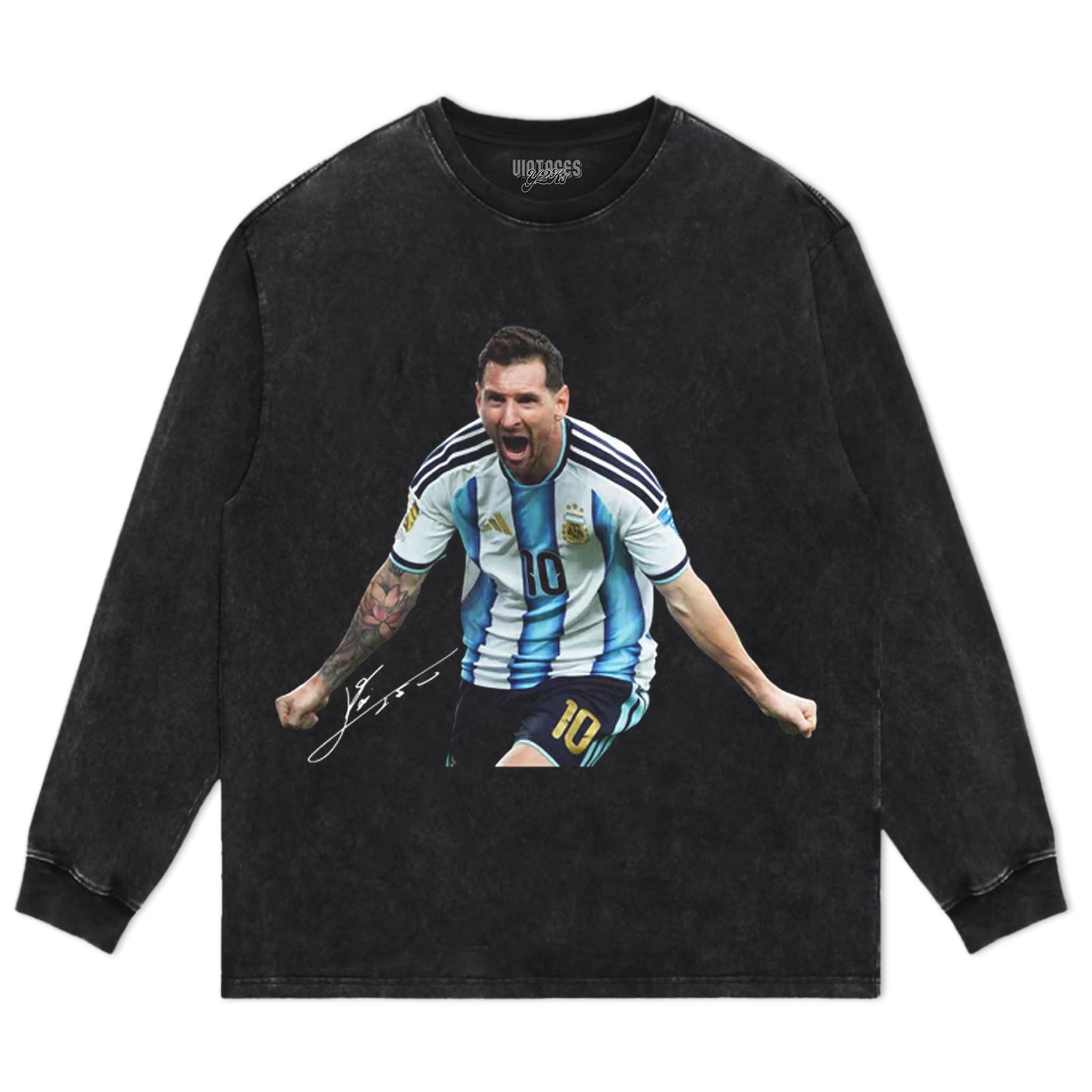 MESSI - BREAKS WORLD CUP GOALS RECORD TANK TOP & TEE & LONG SLEEVE & LAYERED LS & HOODIE