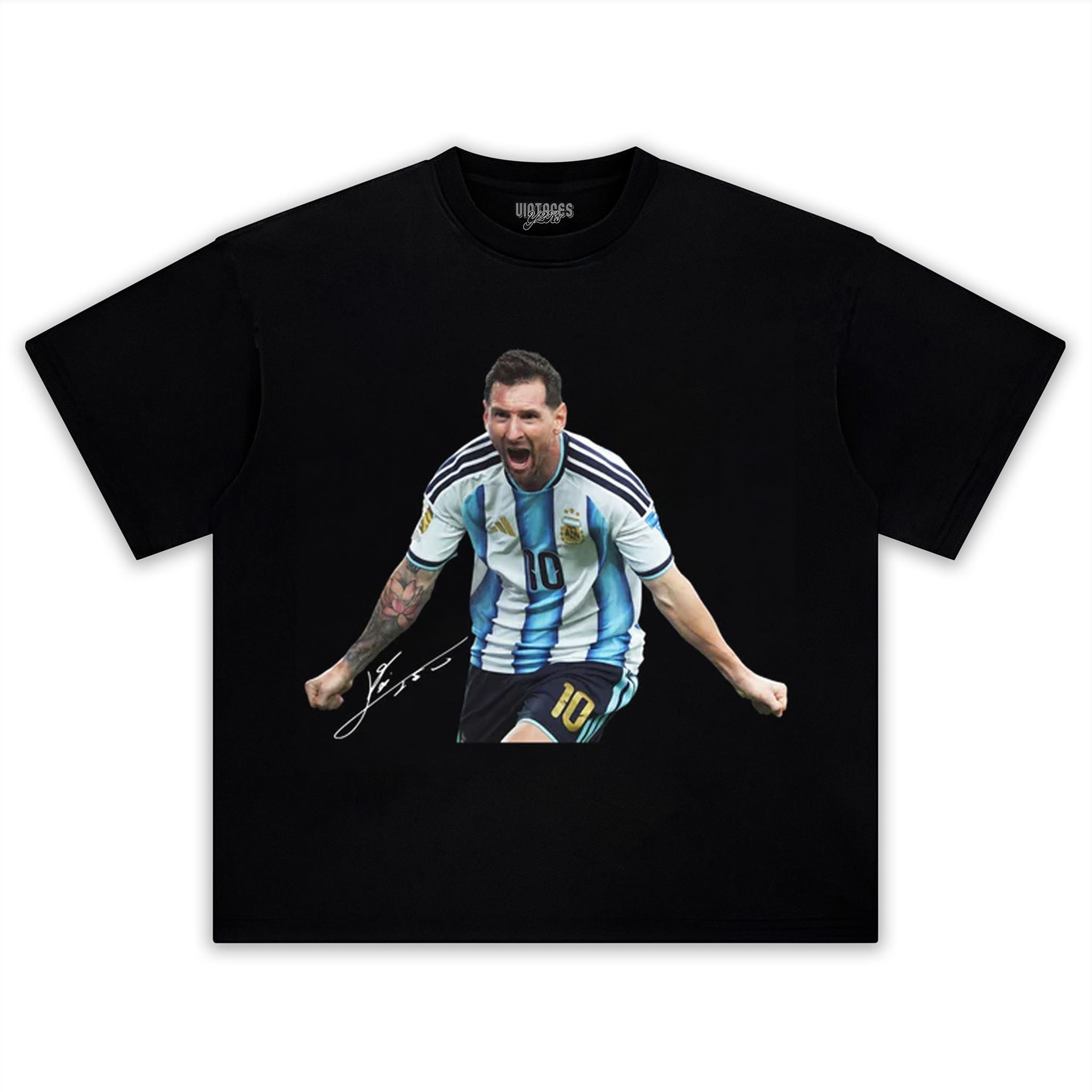 MESSI - BREAKS WORLD CUP GOALS RECORD TANK TOP & TEE & LONG SLEEVE & LAYERED LS & HOODIE