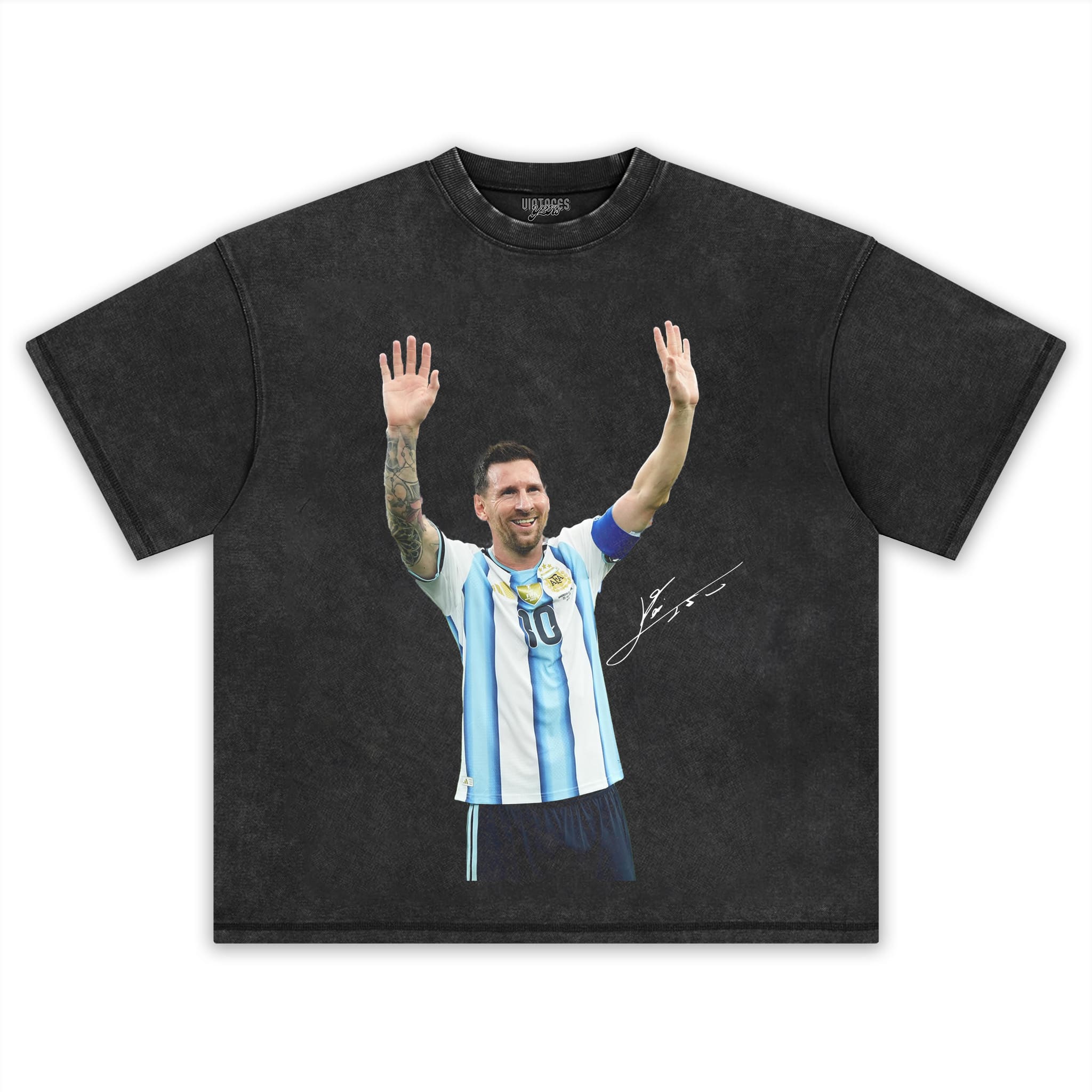 MESSI - BREAKS WORLD CUP GOALS RECORD V2 TANK TOP & TEE & LONG SLEEVE & LAYERED LS & HOODIE