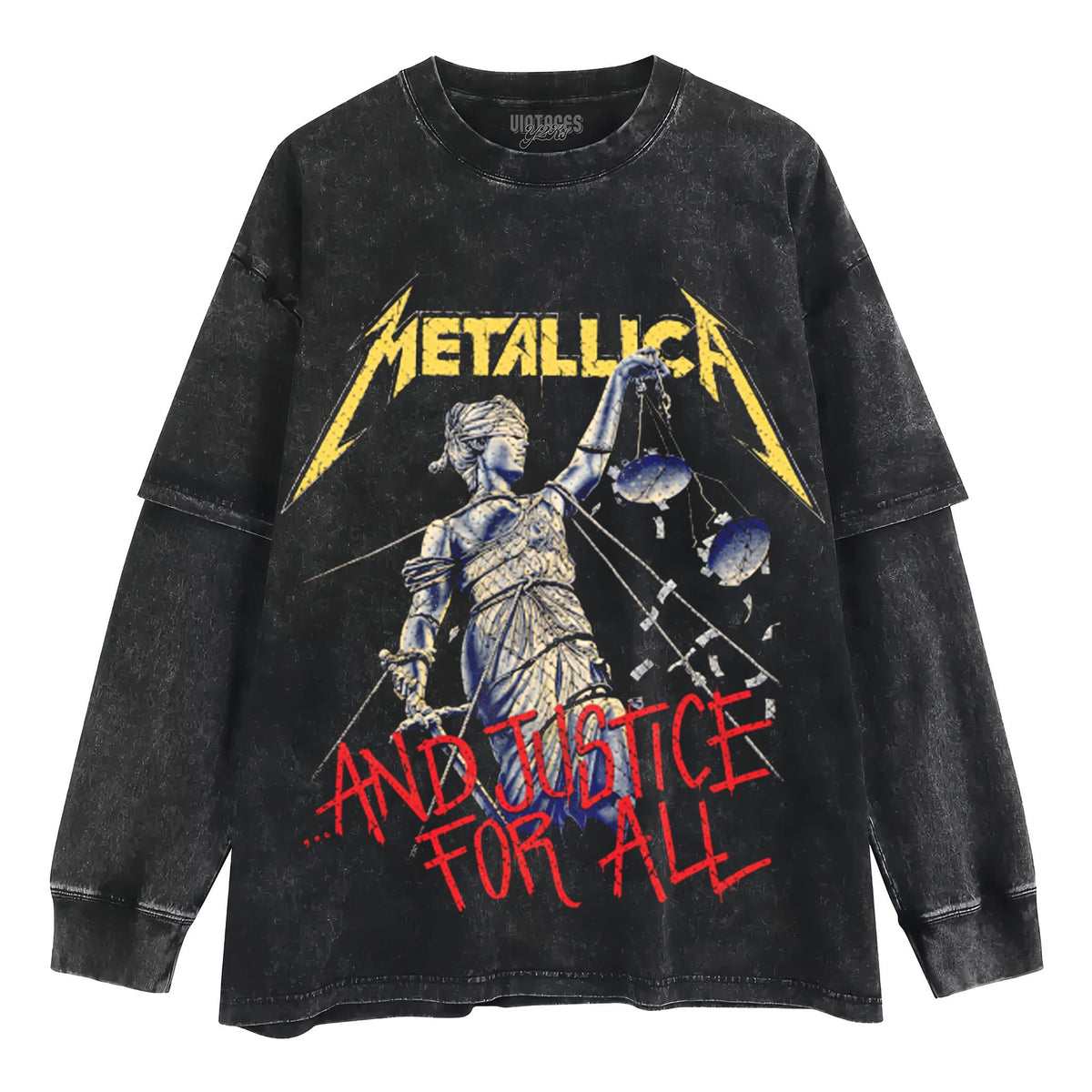 METALLICA V4 TANK TOP & TEE & LONG SLEEVE & LAYERED LS & HOODIE