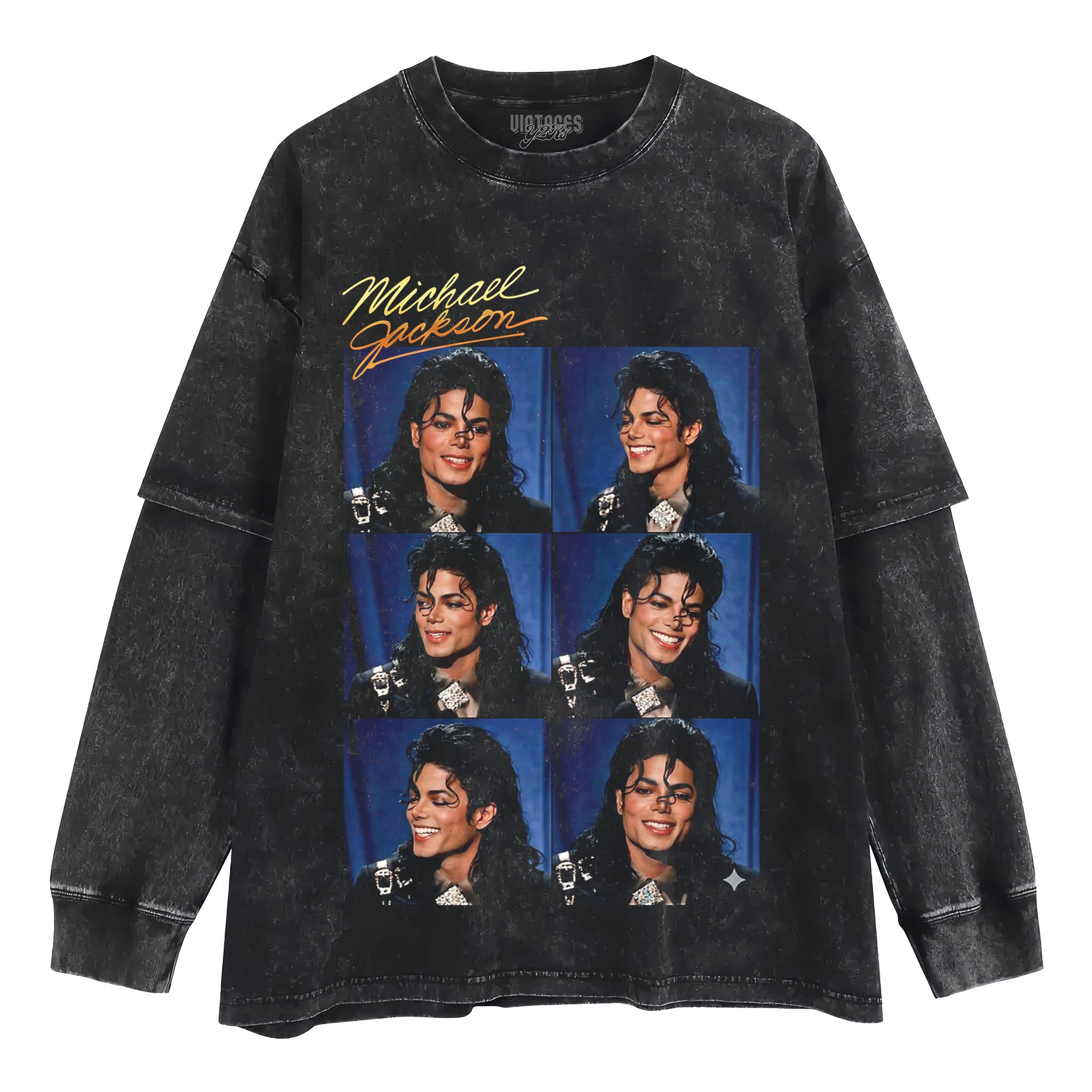 MICHAEL JACKSON SIGNED PHOTO V3 TANK TOP & TEE & LONG SLEEVE & LAYERED LS & HOODIE