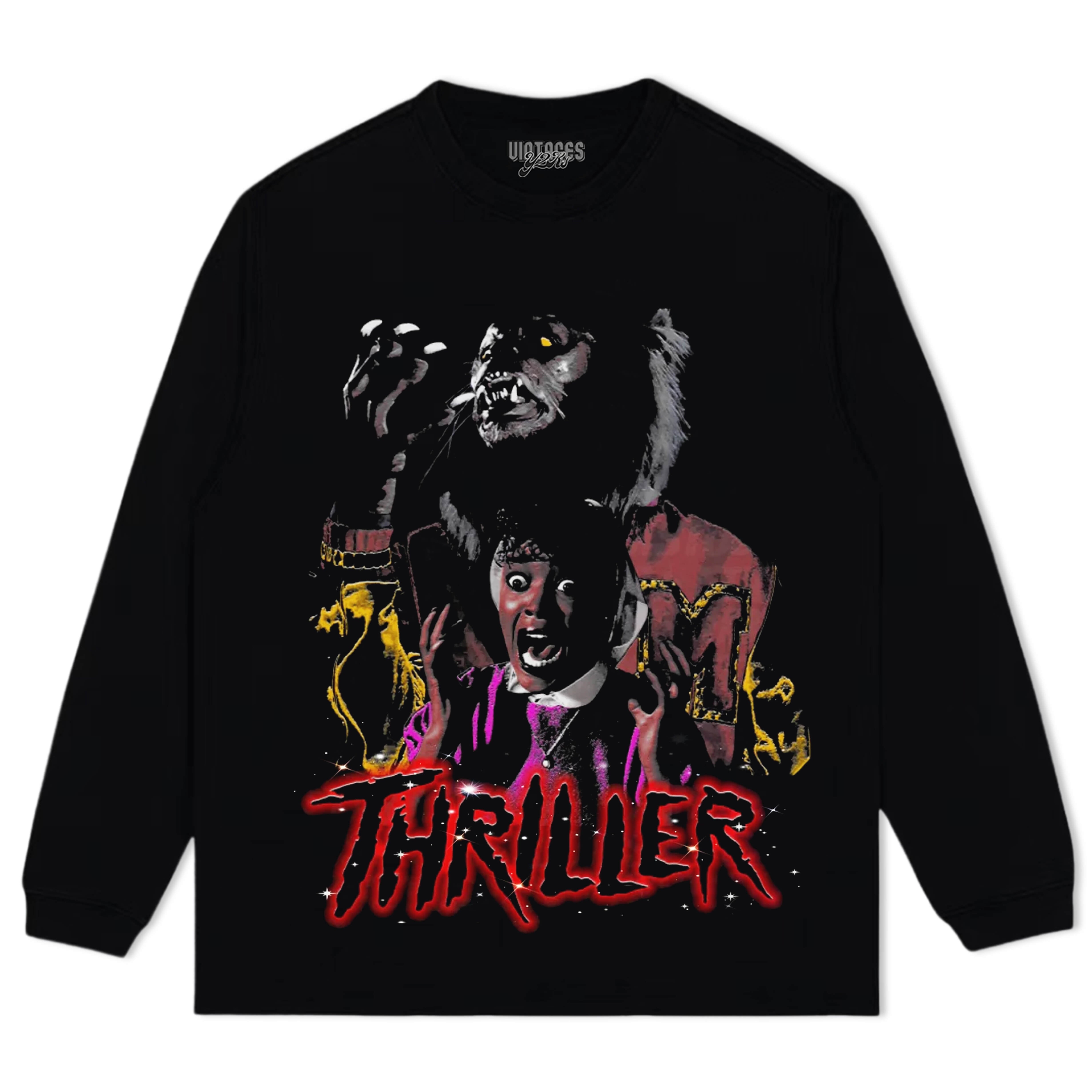 MICHAEL JACKSON THRILLER NEW TEE & LS & HOODIE