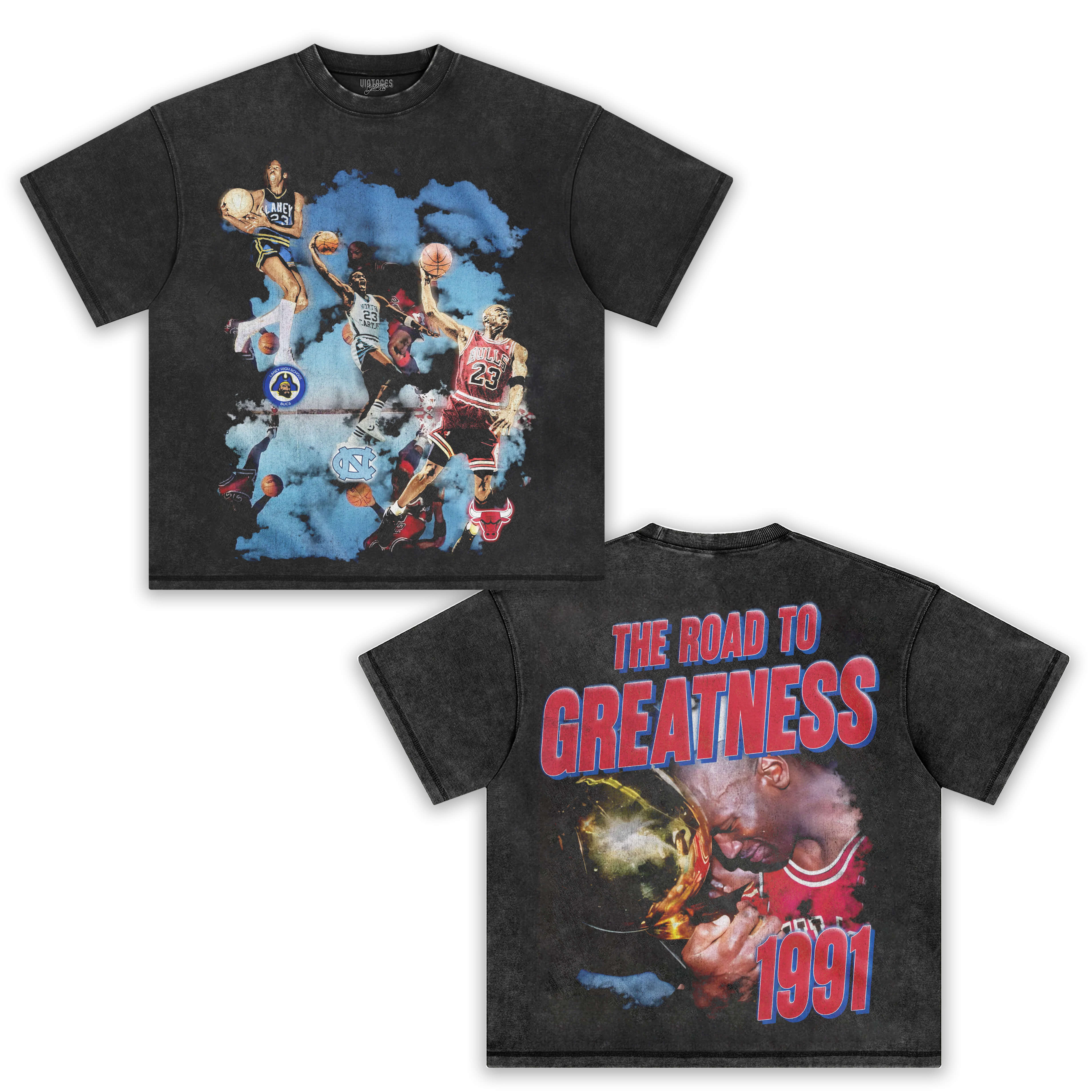 MICHAEL JORDAN & ROAD TO GREATNESS TEE