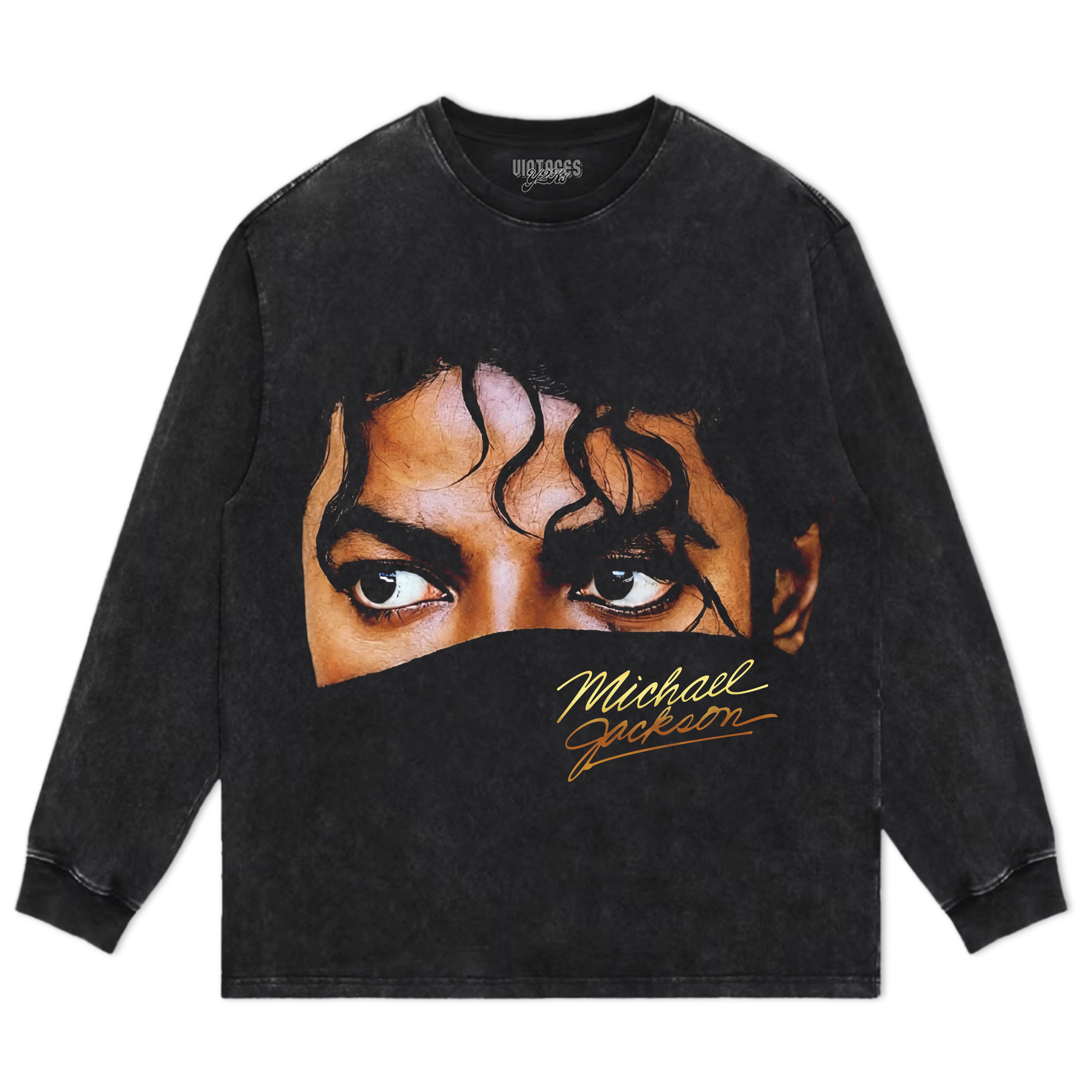 MICHAEL JACKSON - EYES TANK TOP & TEE & LONG SLEEVE & LAYERED LS & HOODIE