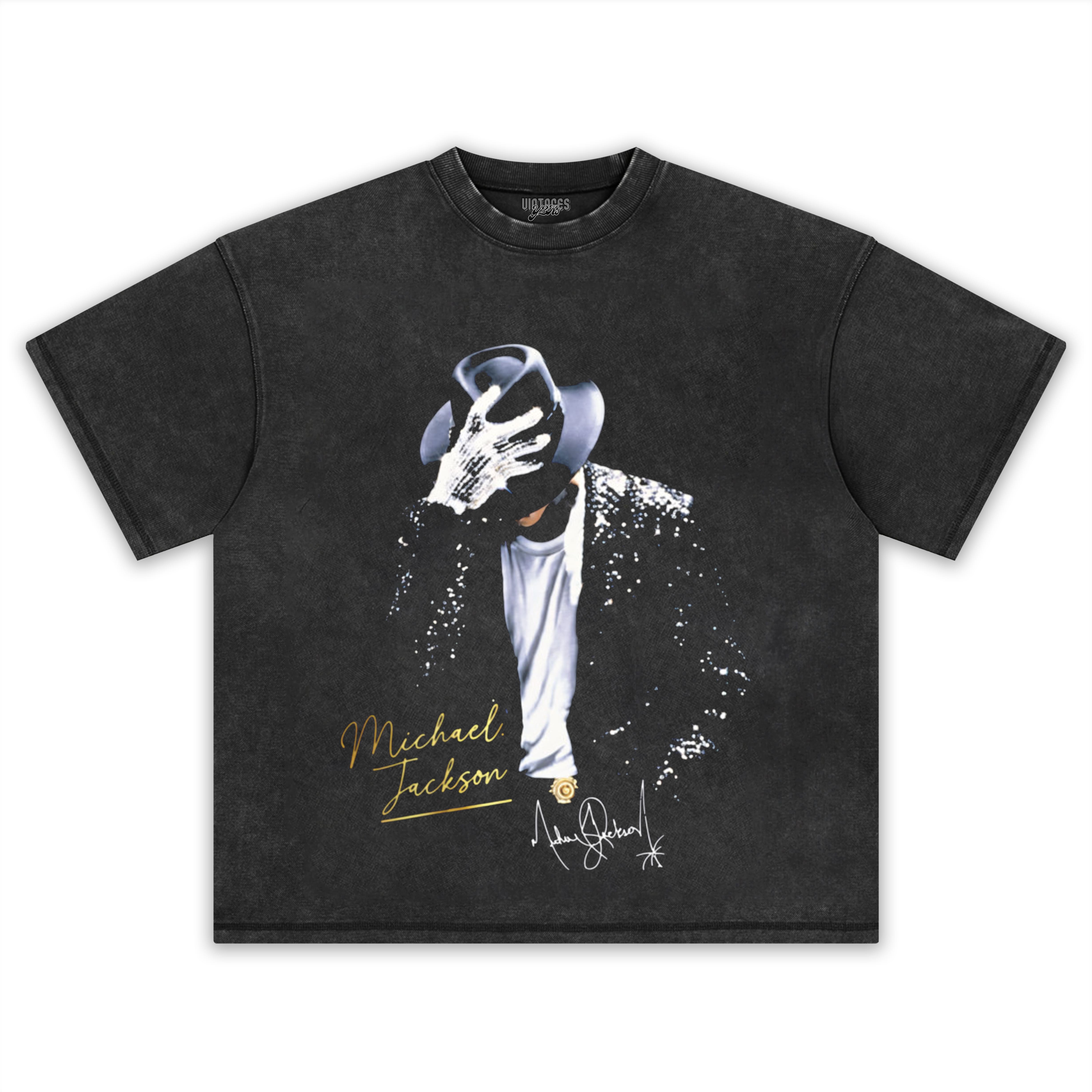 MICHAEL JACKSON KING OF POP Ⅰ TANK TOP & TEE & LONG SLEEVE & LAYERED LS & HOODIE