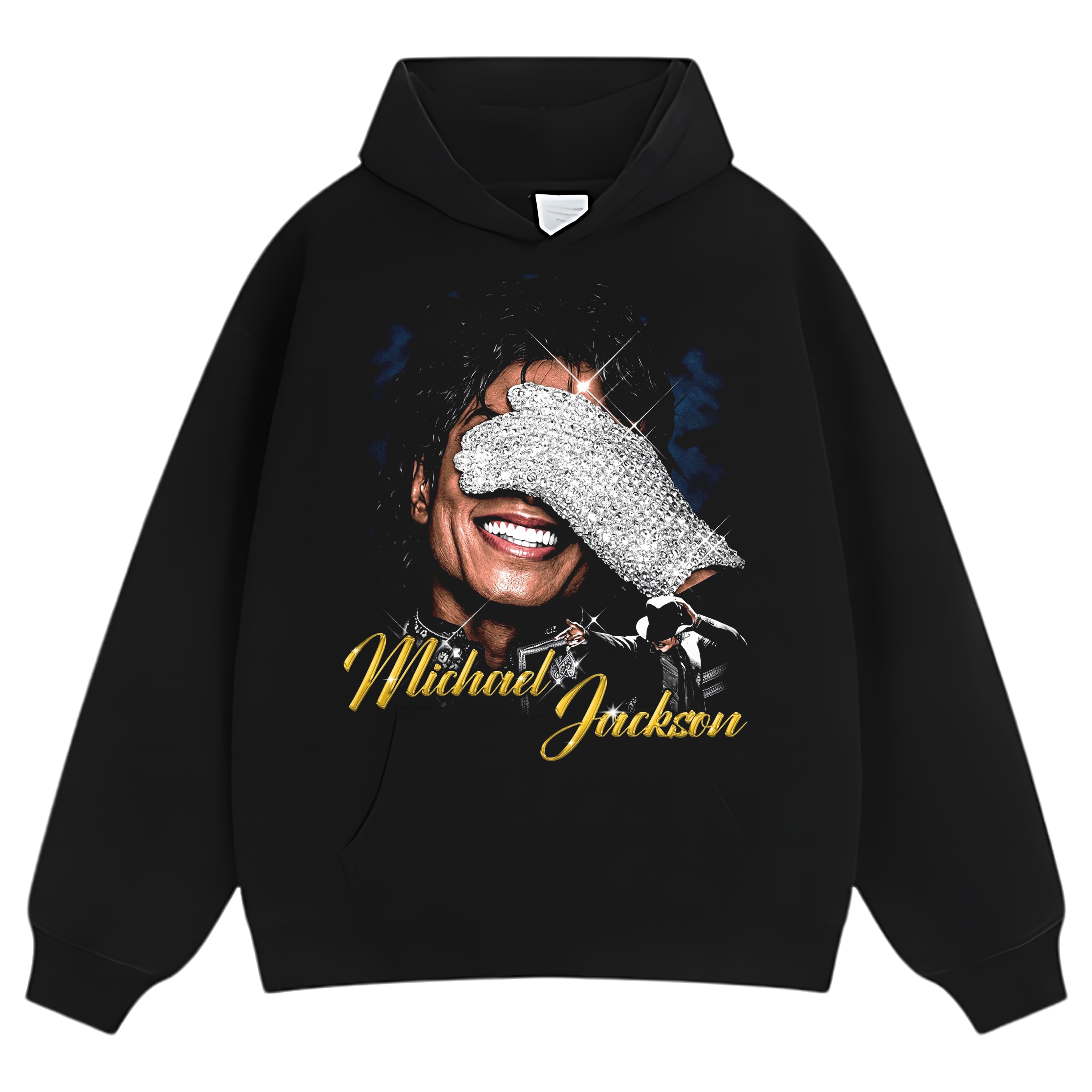 MICHAEL JACKSON KING OF POP V2 TANK TOP & TEE & LONG SLEEVE & LAYERED LS & HOODIE