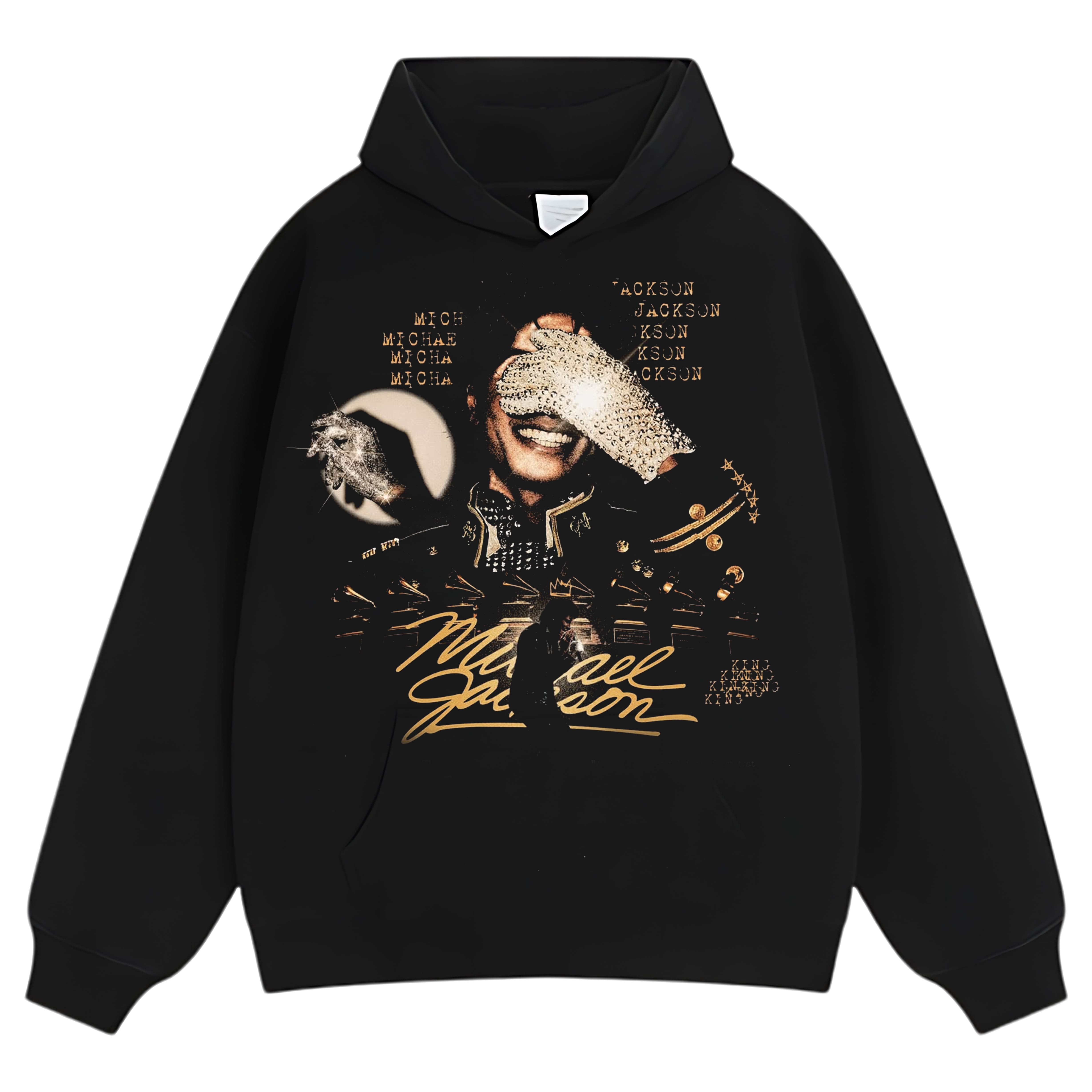 MICHAEL JACKSON KING OF POP VINTAGE TANK TOP & TEE & LONG SLEEVE & LAYERED LS & HOODIE