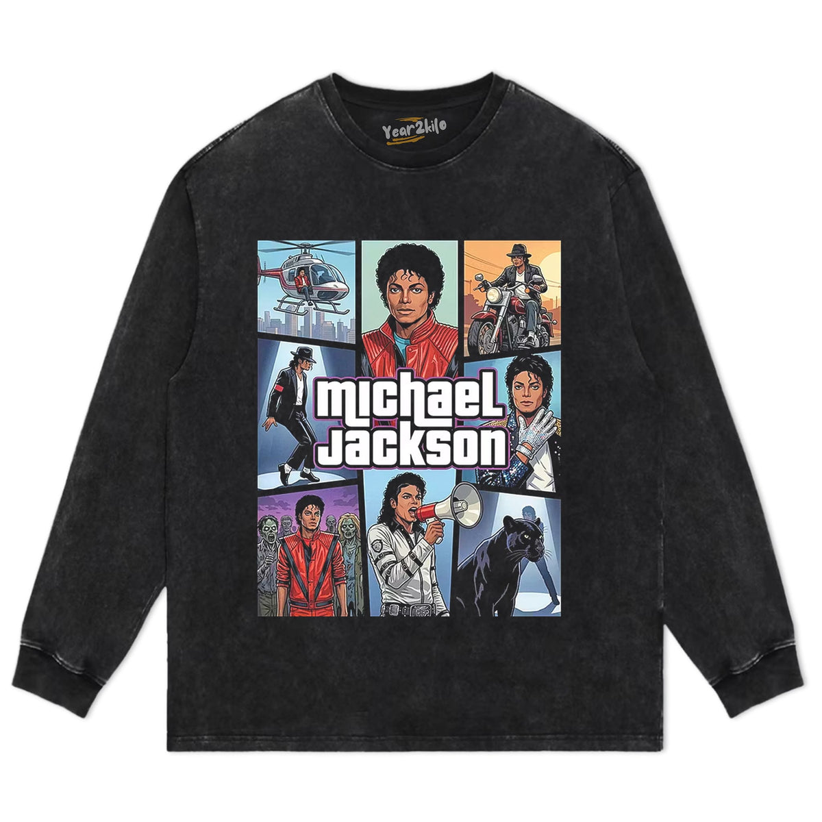 MICHAEL JACKSON TANK TOP & TEE & LONG SLEEVE & LAYERED LS & HOODIE
