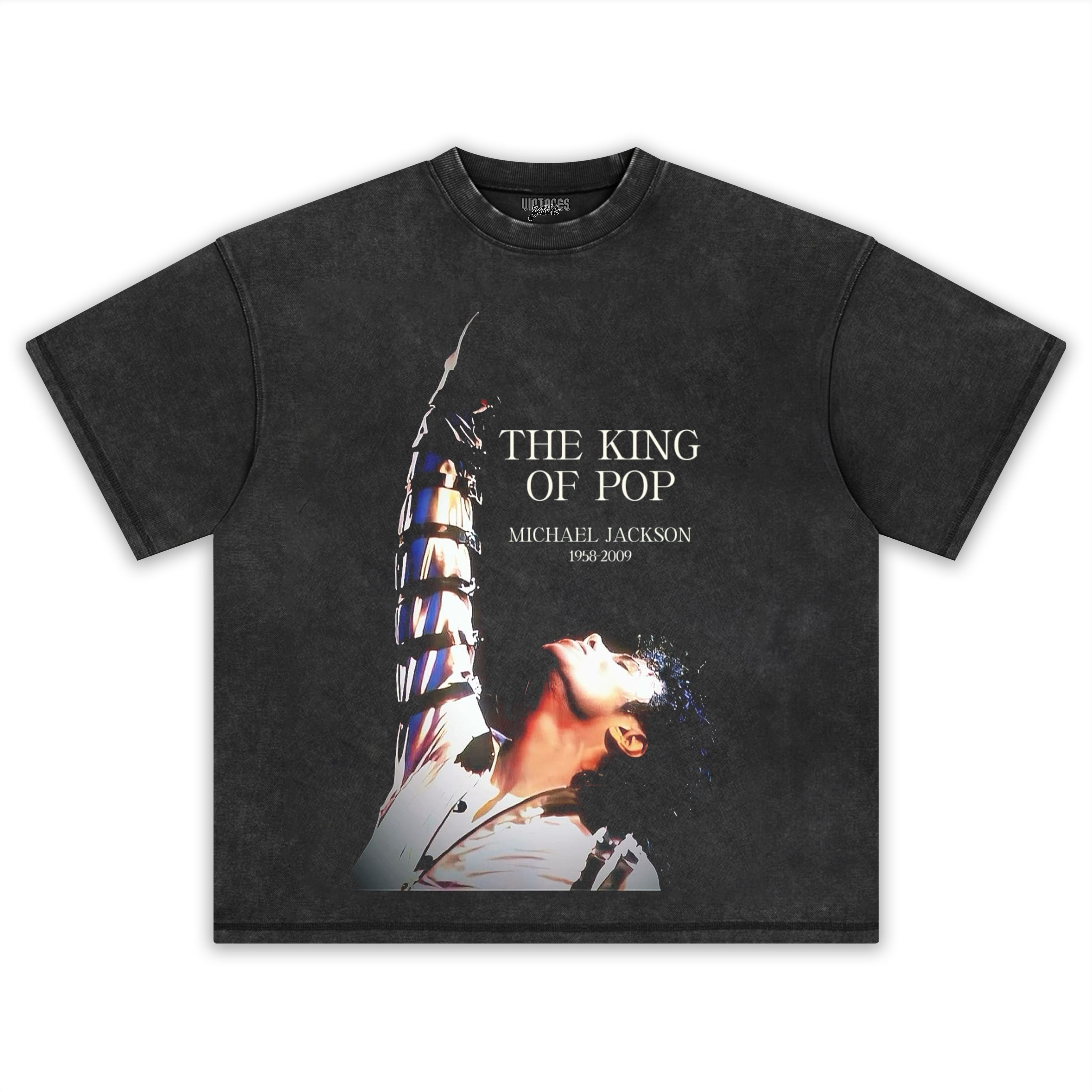MICHAEL JACKSON THE KING OF POP TEE & LS & HOODIE