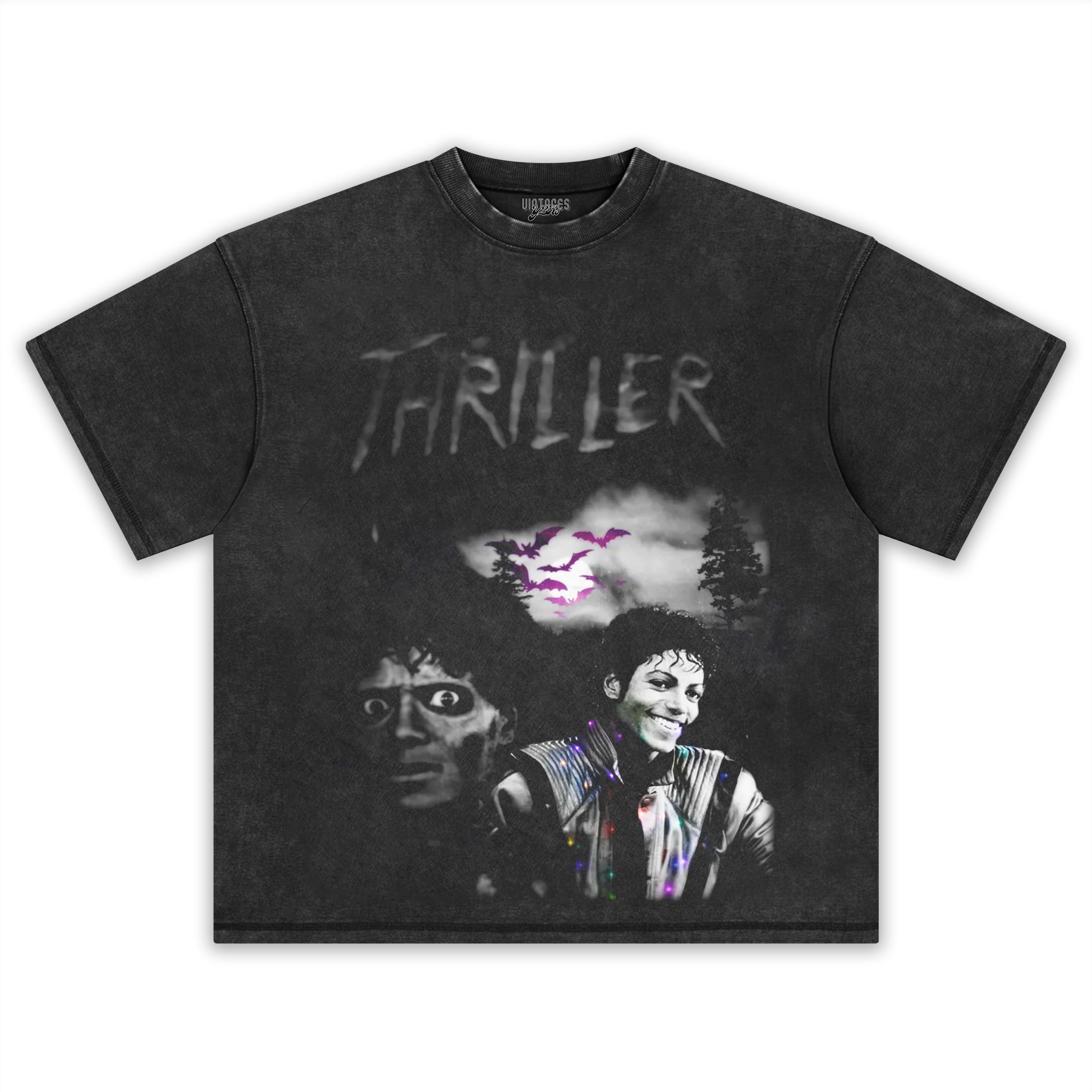 MICHAEL JACKSON & THRILLER V3 TEE & LS & HOODIE