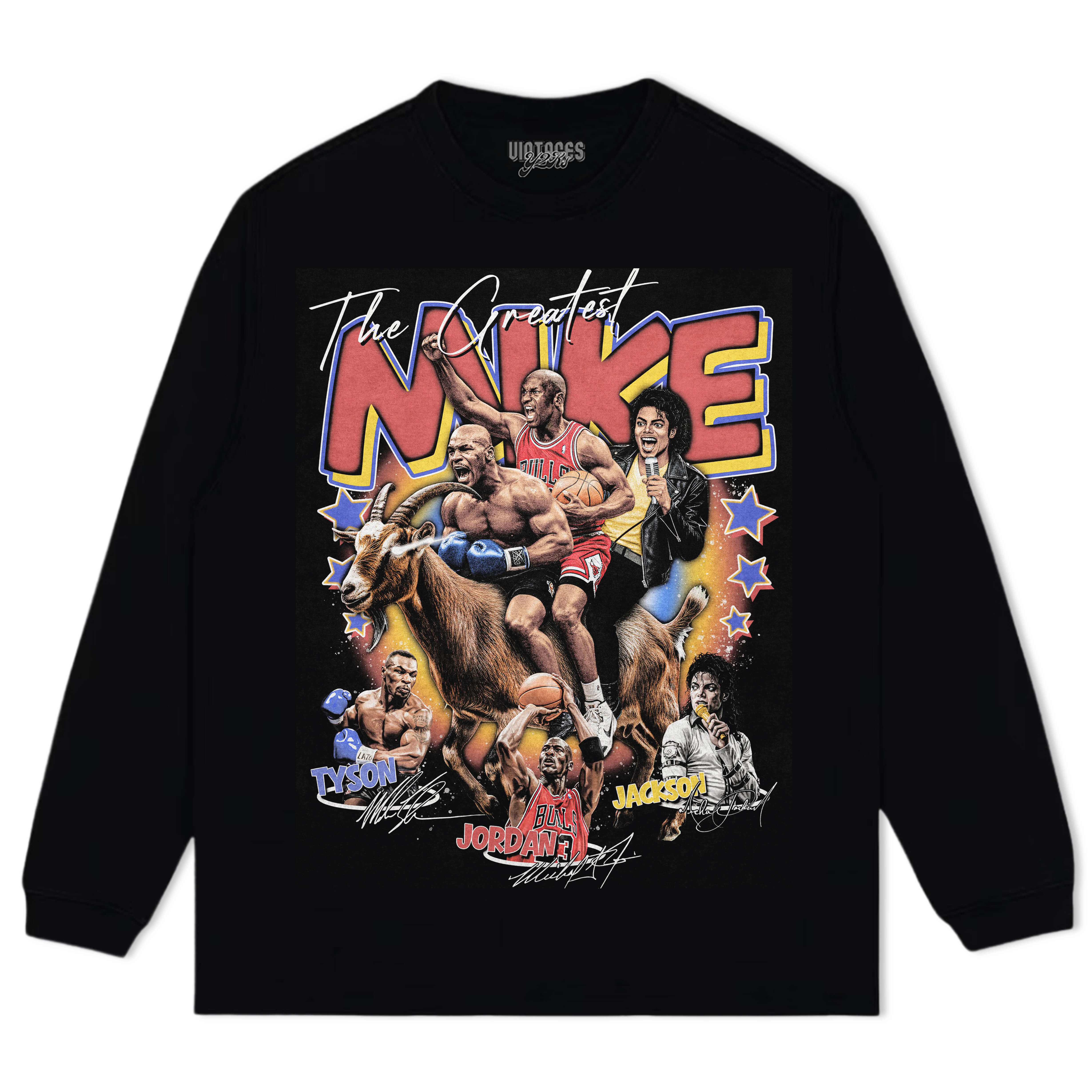 MICHAEL JORDAN & MIKE TYSON & MICHAEL JACKSON TEE & LS & HOODIE