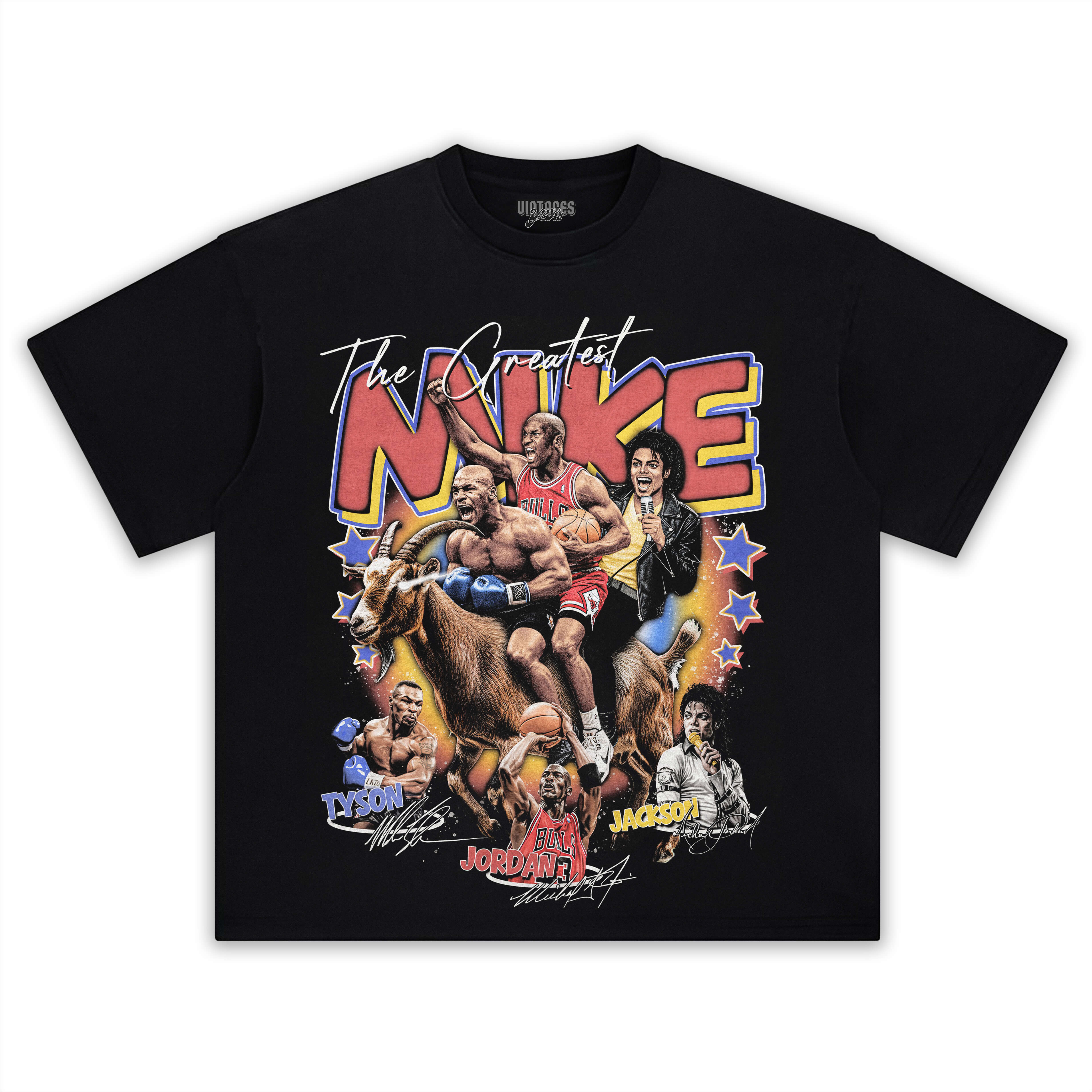 MICHAEL JORDAN & MIKE TYSON & MICHAEL JACKSON TEE & LS & HOODIE