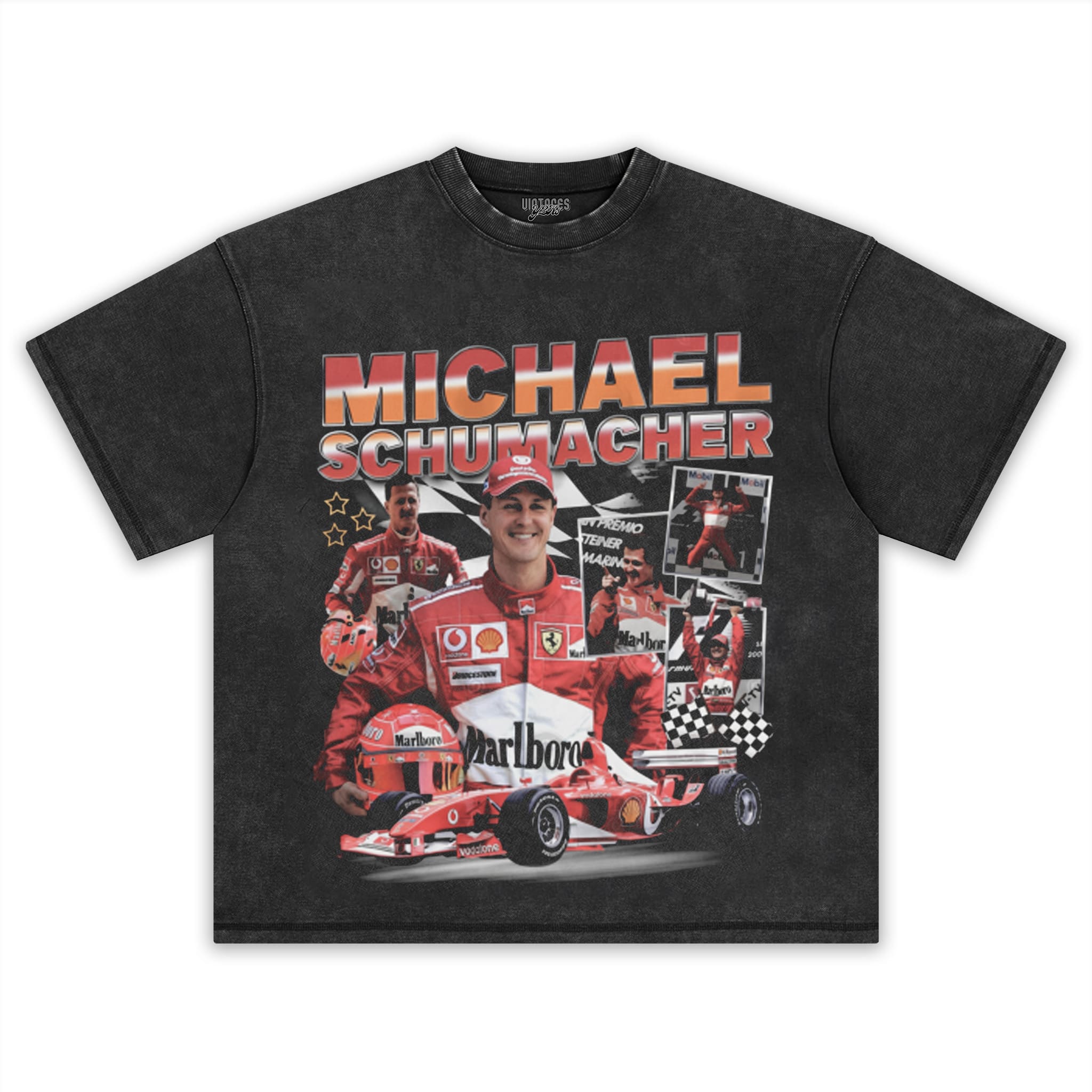 MICHAEL SCHUMACHER RETRO TANK TOP & TEE & LONG SLEEVE & LAYERED LS & HOODIE