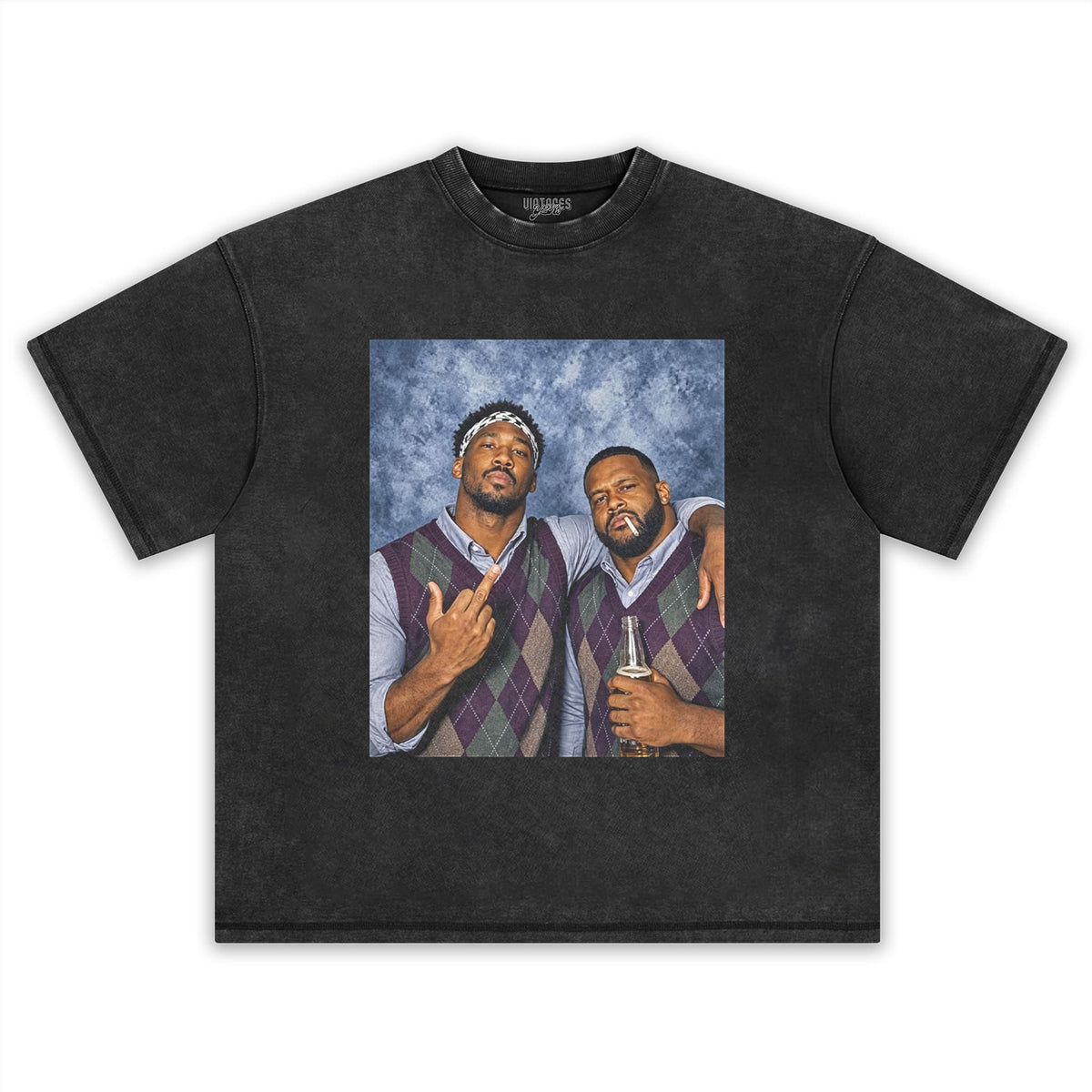MIDDLE FINGER & MYLES GARRETT LA RAMS FOOTBALL V4 TANK TOP & TEE & LONG SLEEVE & LAYERED LS & HOODIE