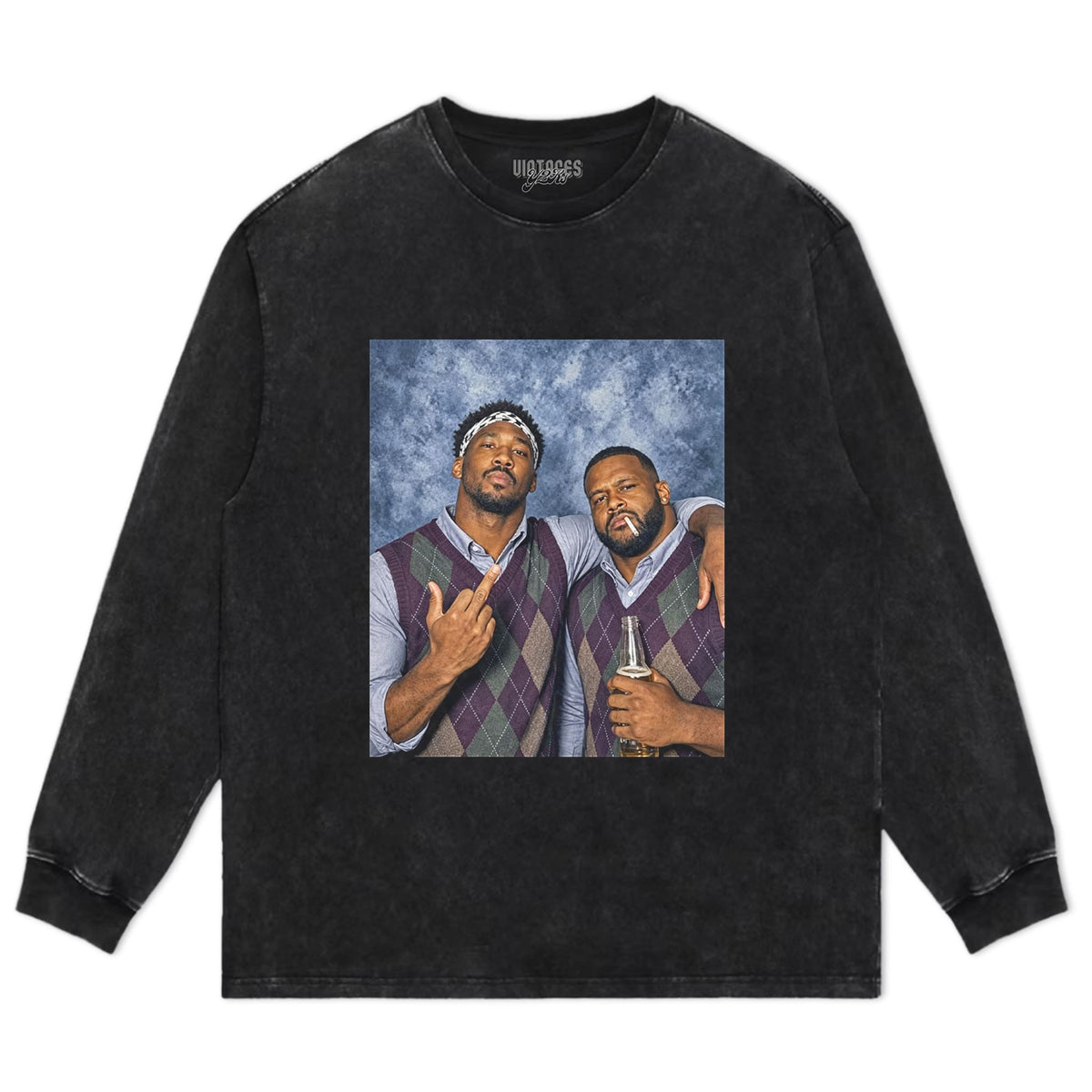 MIDDLE FINGER & MYLES GARRETT LA RAMS FOOTBALL V4 TANK TOP & TEE & LONG SLEEVE & LAYERED LS & HOODIE