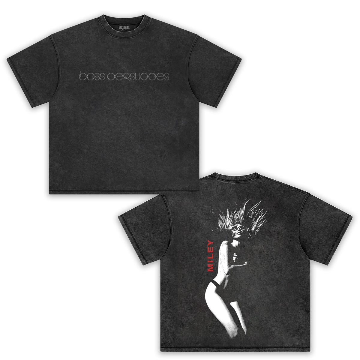 MILEY - 《BASS PERSUADES》V3 TANK TOP & TEE