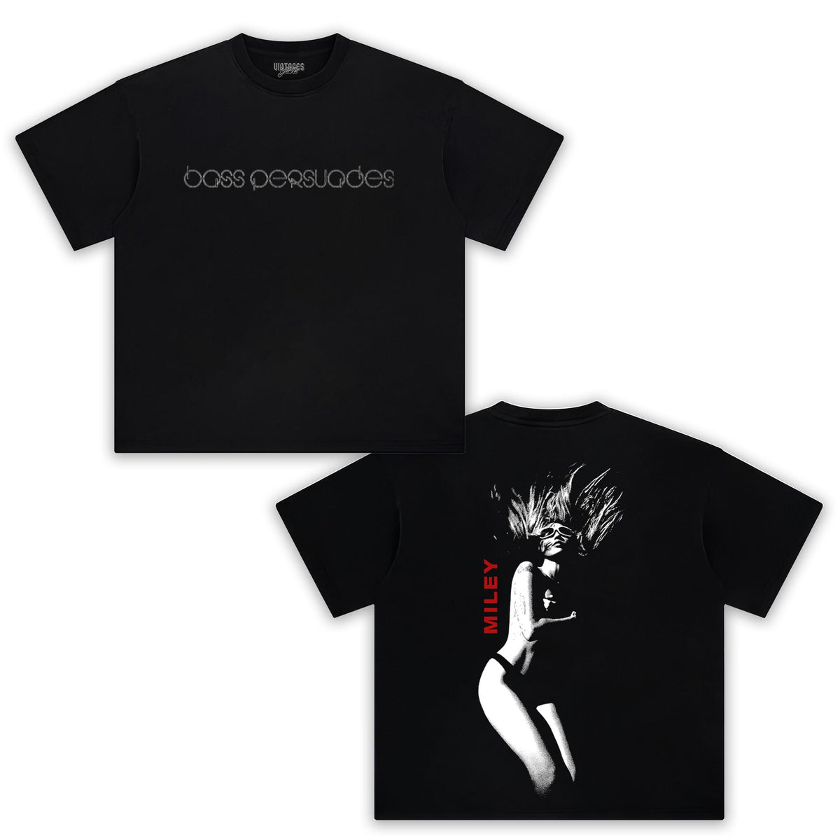 MILEY - 《BASS PERSUADES》V3 TANK TOP & TEE