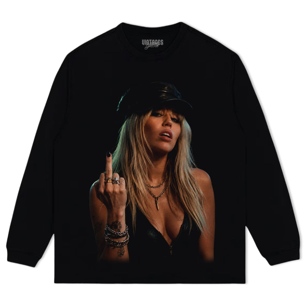 MILEY 2026 - MIDDLE FINGER TANK TOP & TEE & LONG SLEEVE & LAYERED LS & HOODIE