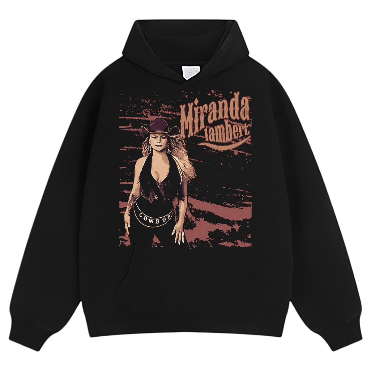 MIRANDA LAMBERT - BROWN VINTAGE TANK TOP & TEE & LONG SLEEVE & LAYERED LS & HOODIE