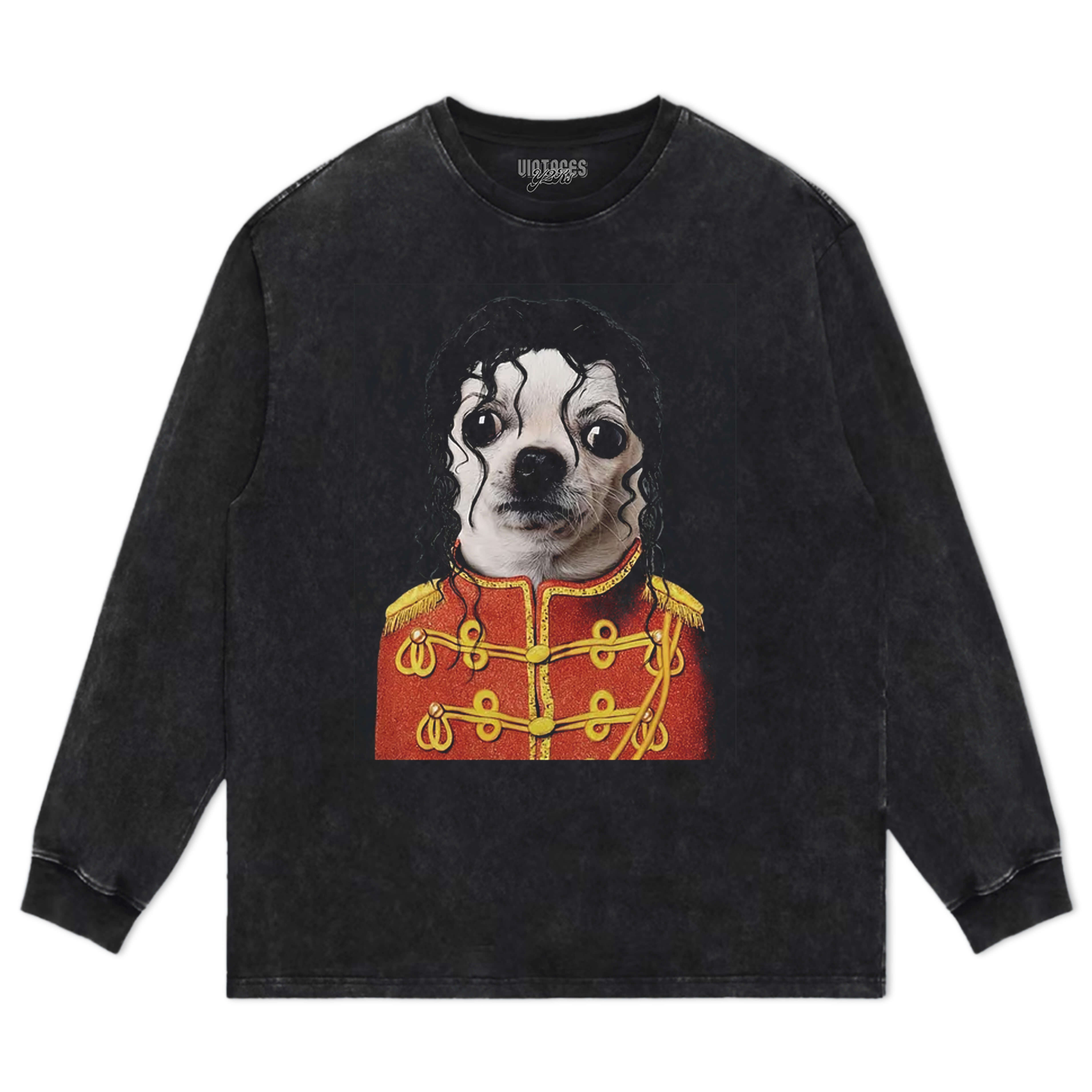 MJ INTERESTING DOG TEE & LS & HOODIE