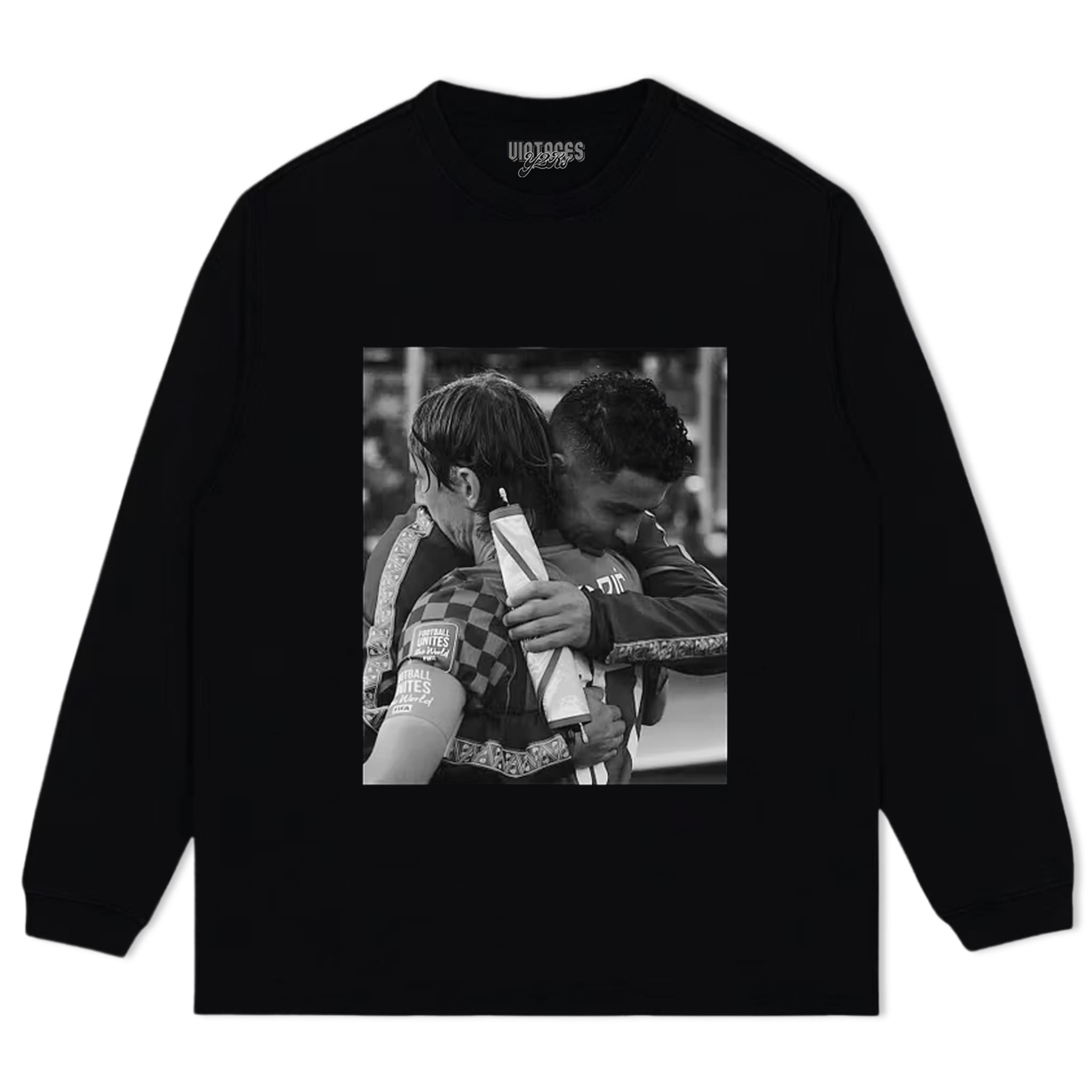 MODRIĆ & RONALDO FINAL FOOTBALL HUG MEMORIAL TANK TOP & TEE & LONG SLEEVE & LAYERED LS & HOODIE