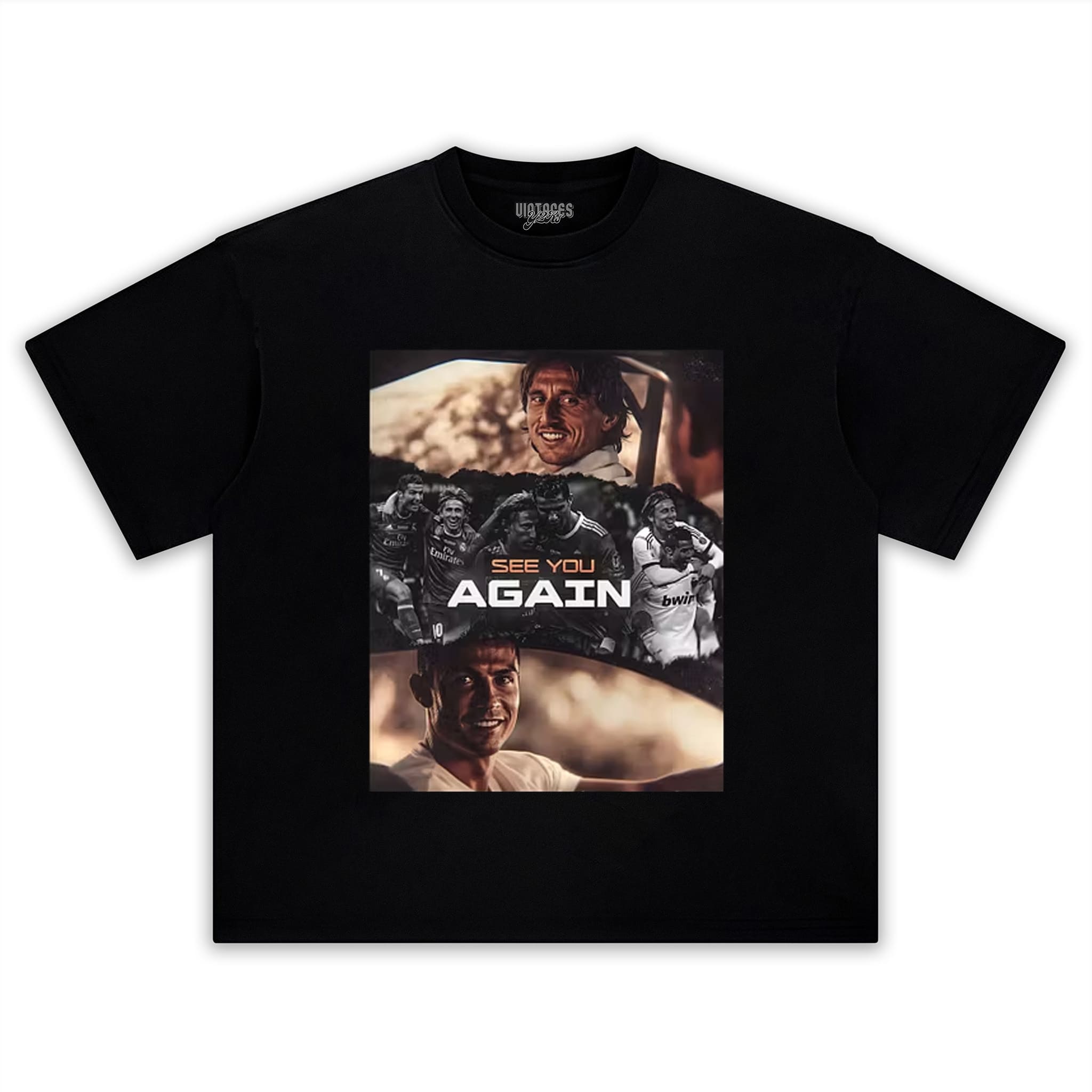 MODRIC & RONALDO SEE YOU AGAIN TRIBUTE TANK TOP & TEE & LONG SLEEVE & LAYERED LS & HOODIE