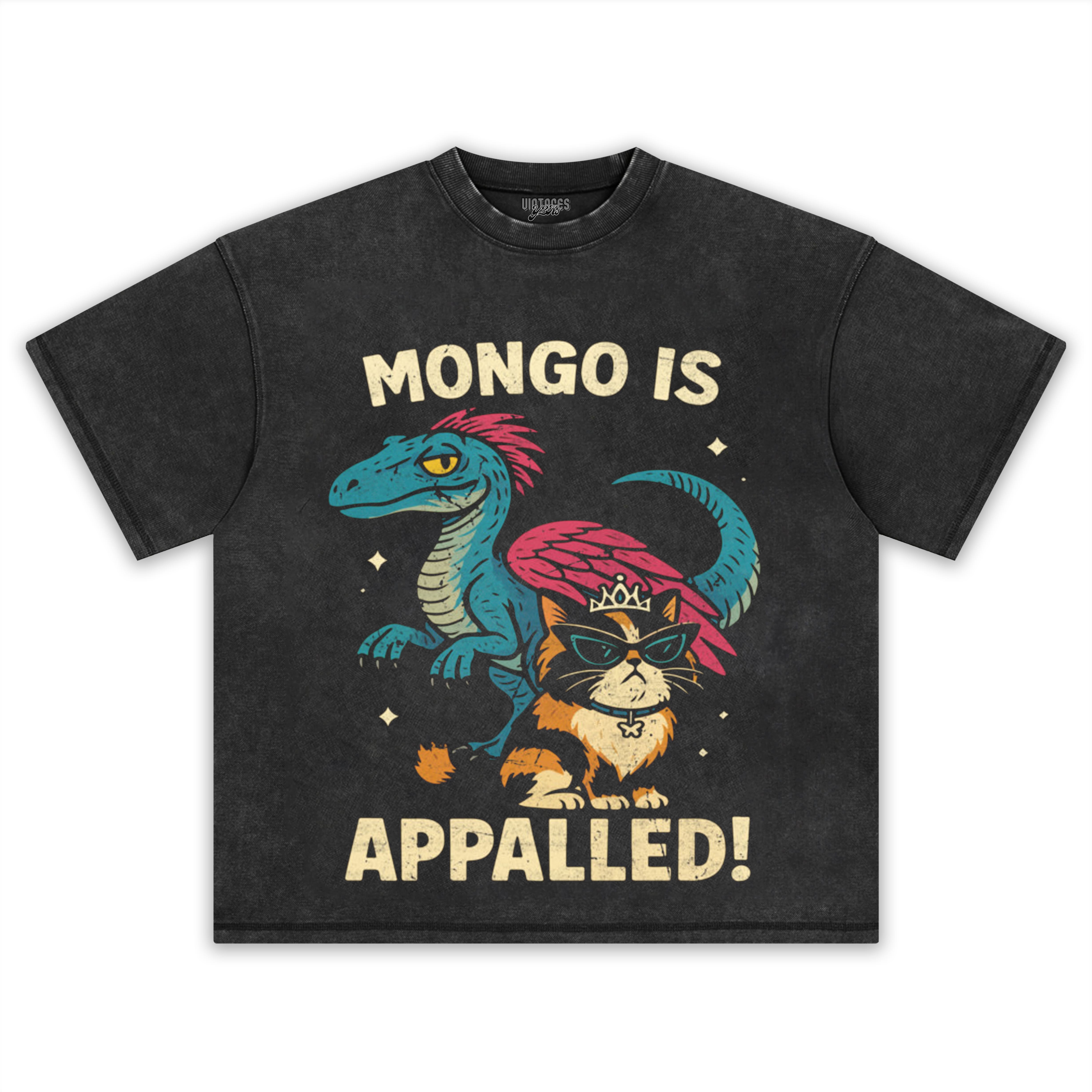 MONGO IS APPALLED! DUNGEON CRAWLER CARL TEE & LS & HOODIE