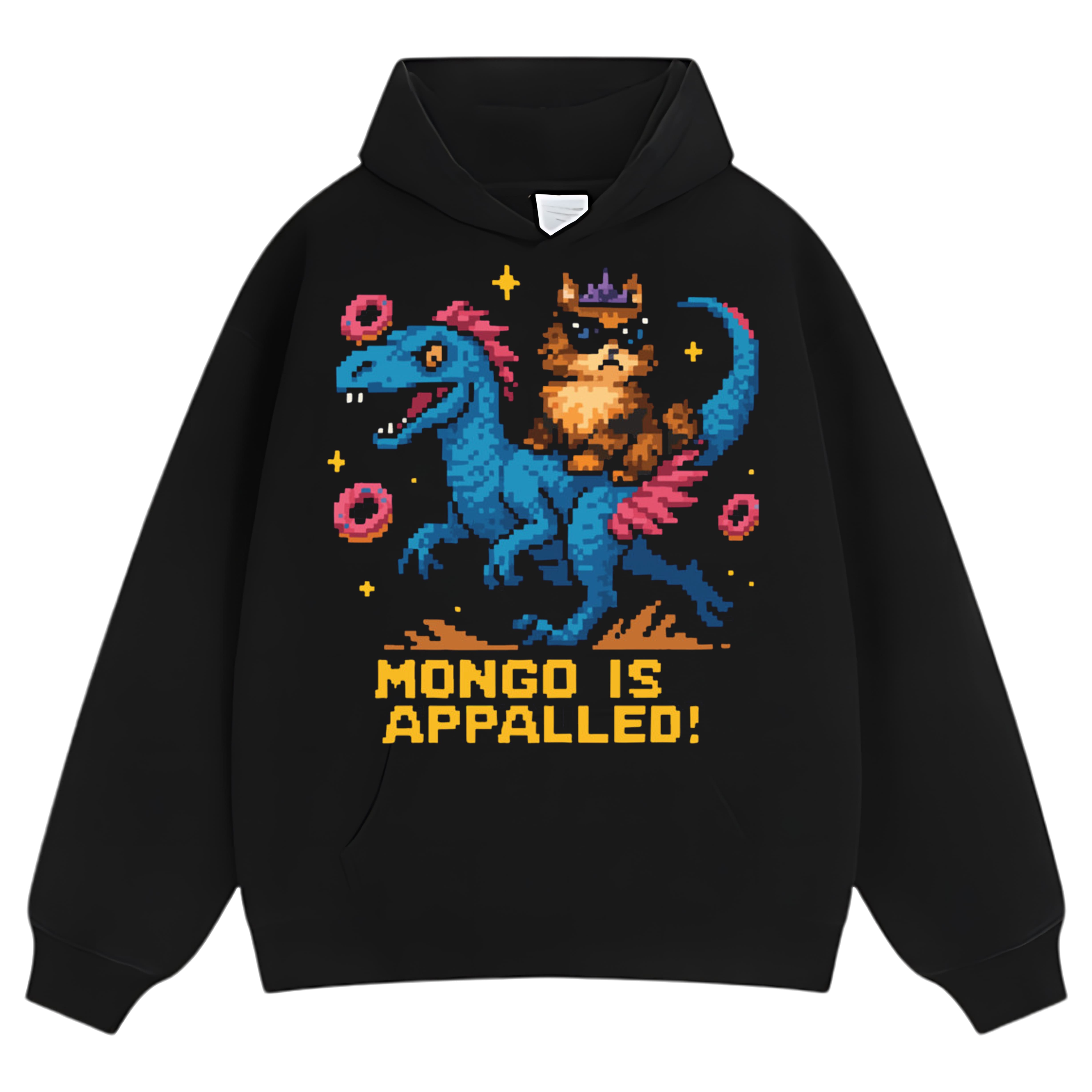 MONGO IS APPALLED! DUNGEON CRAWLER CARL V2 TEE & LS & HOODIE