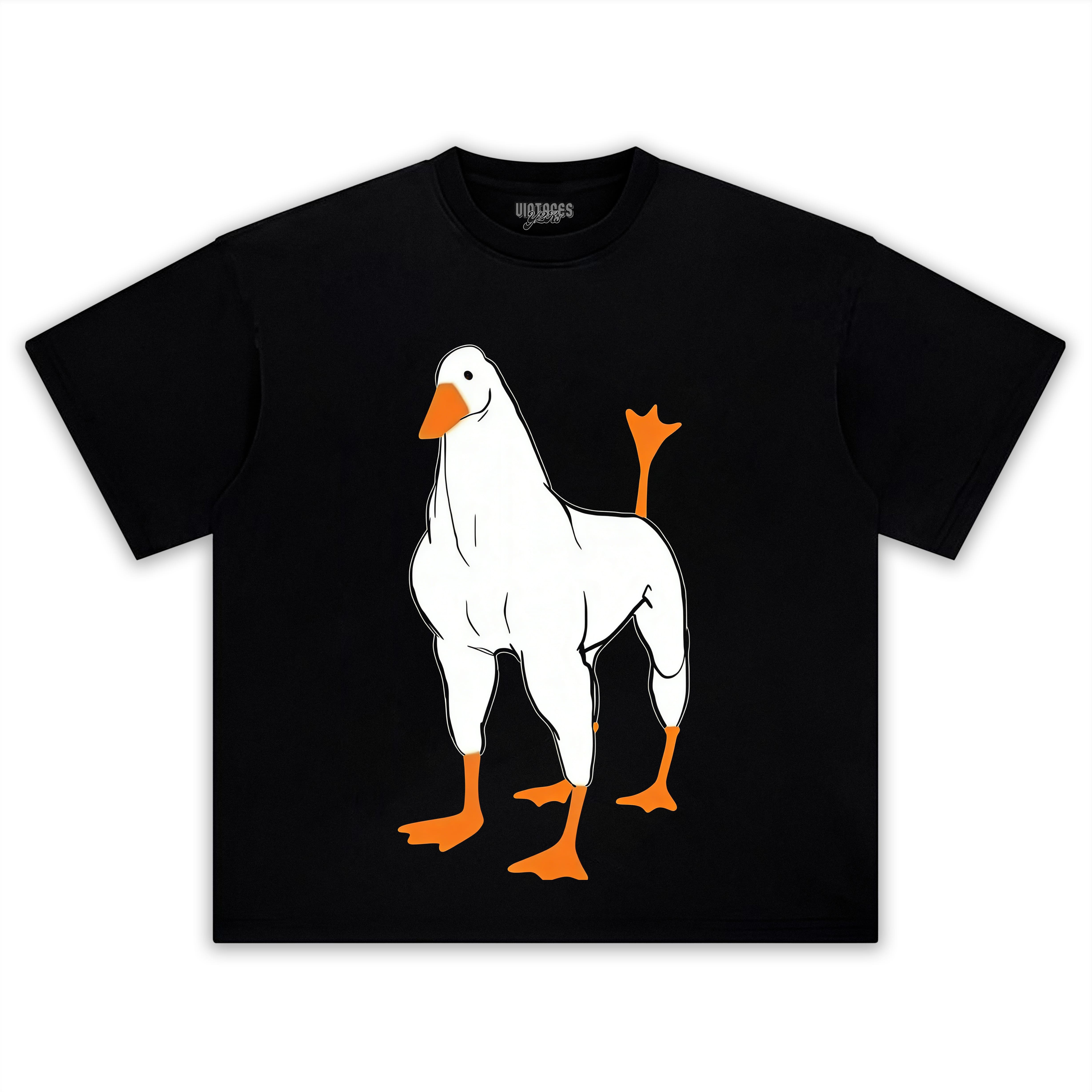MUSCLE GOOSE TEE & LS & HOODIE