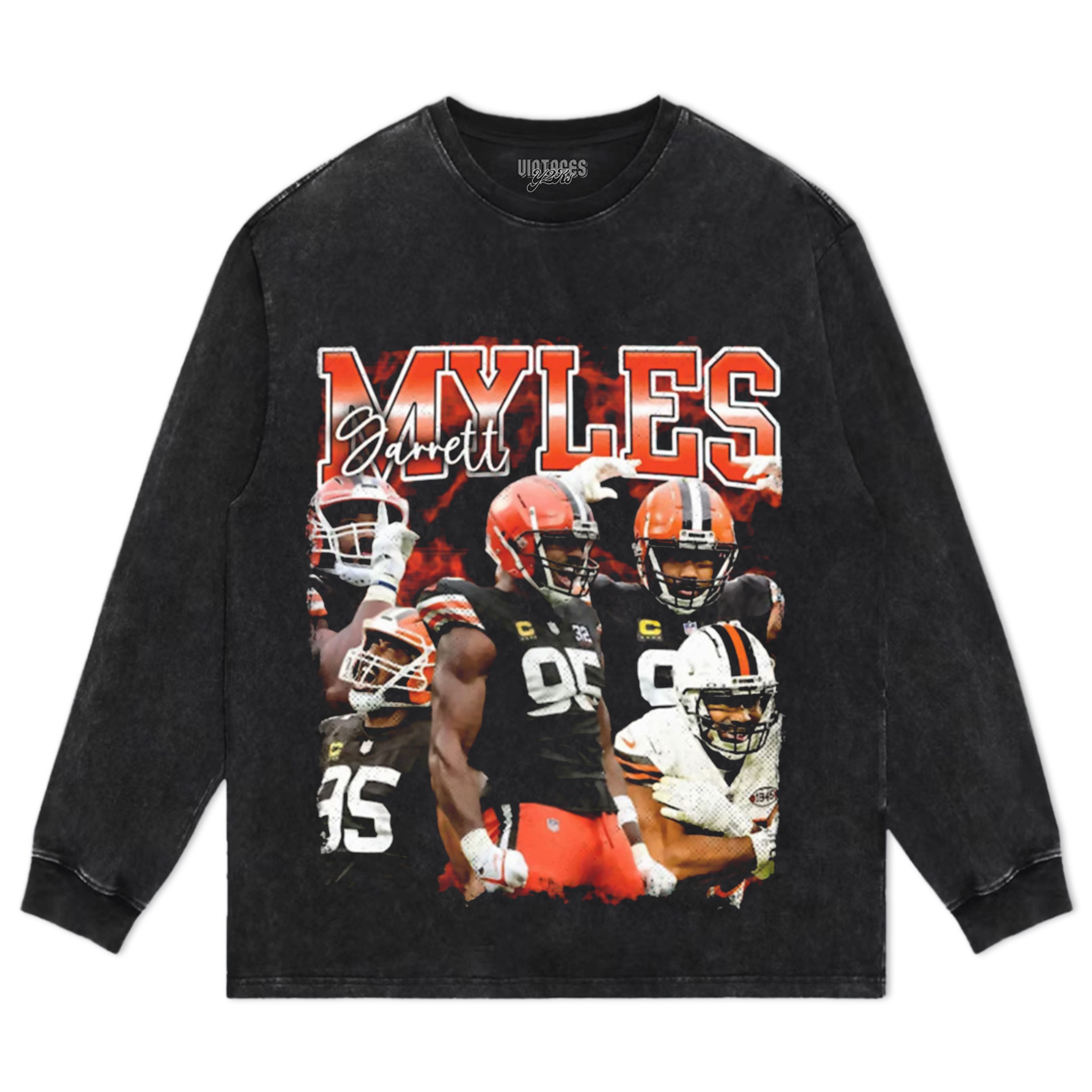 MYLES GARRETT TEE & LS & HOODIE