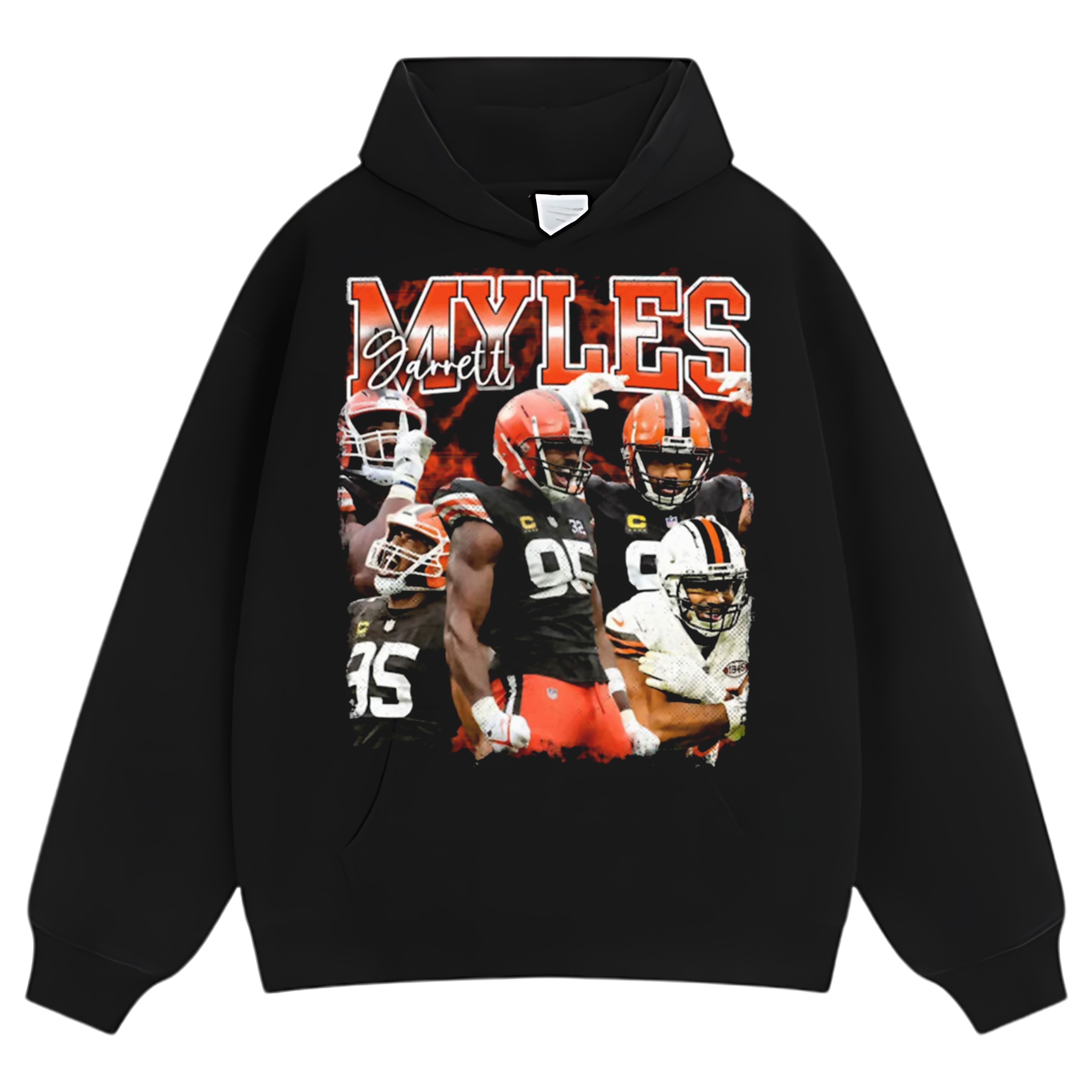 MYLES GARRETT TEE & LS & HOODIE