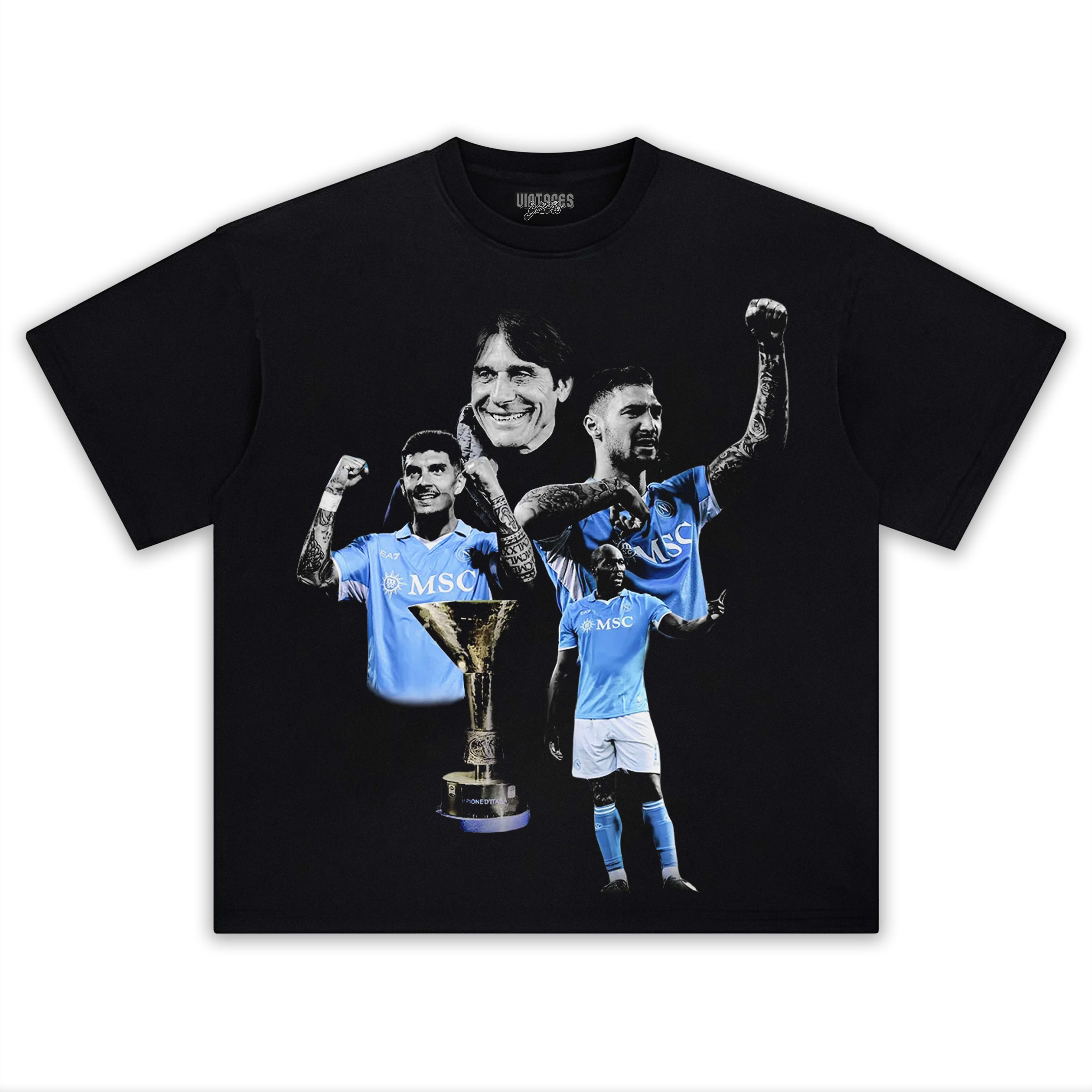 NAPOLI WIN 4TH SERIE A TITLE TEE V2