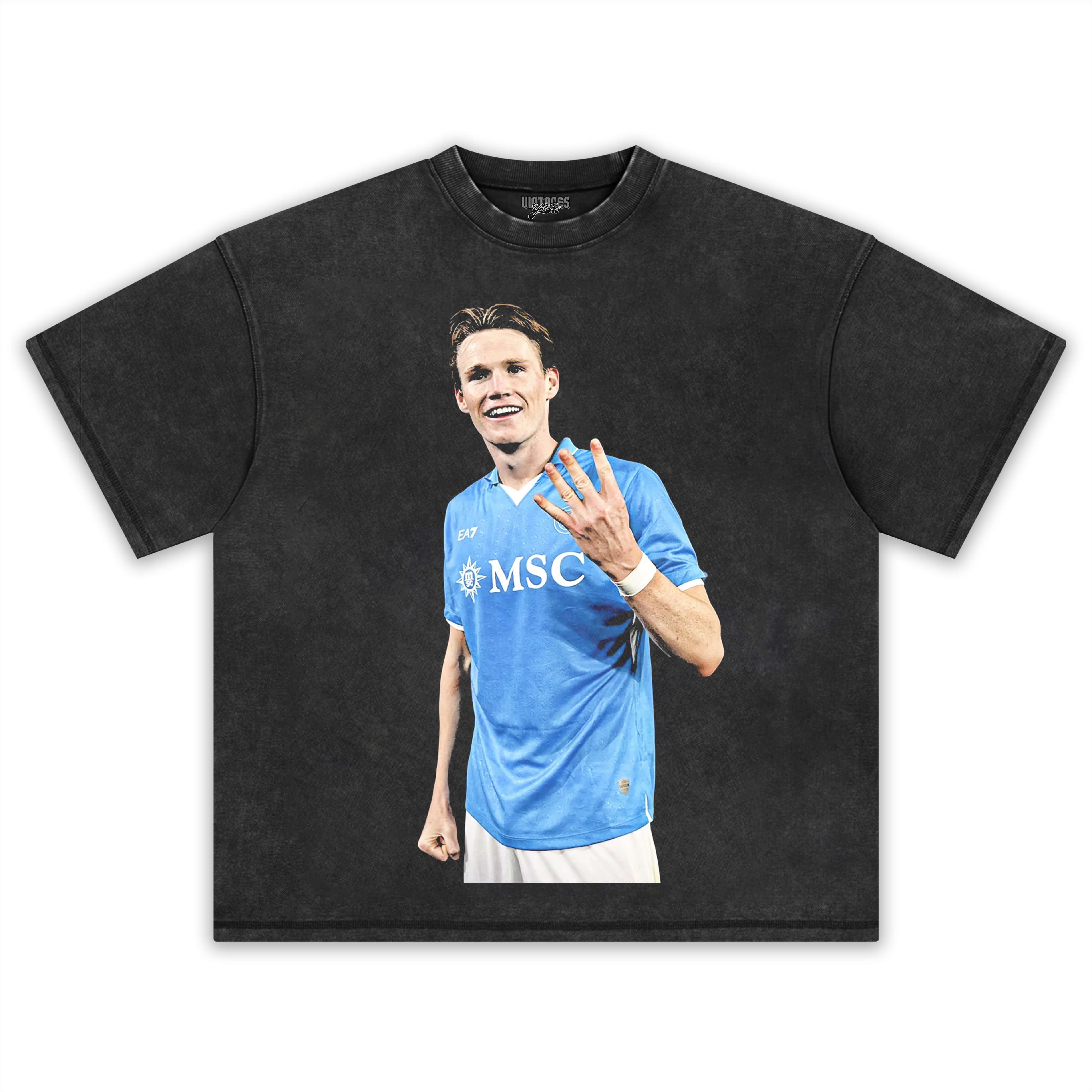 NAPOLI WIN 4TH SERIE A TITLE TEE V4