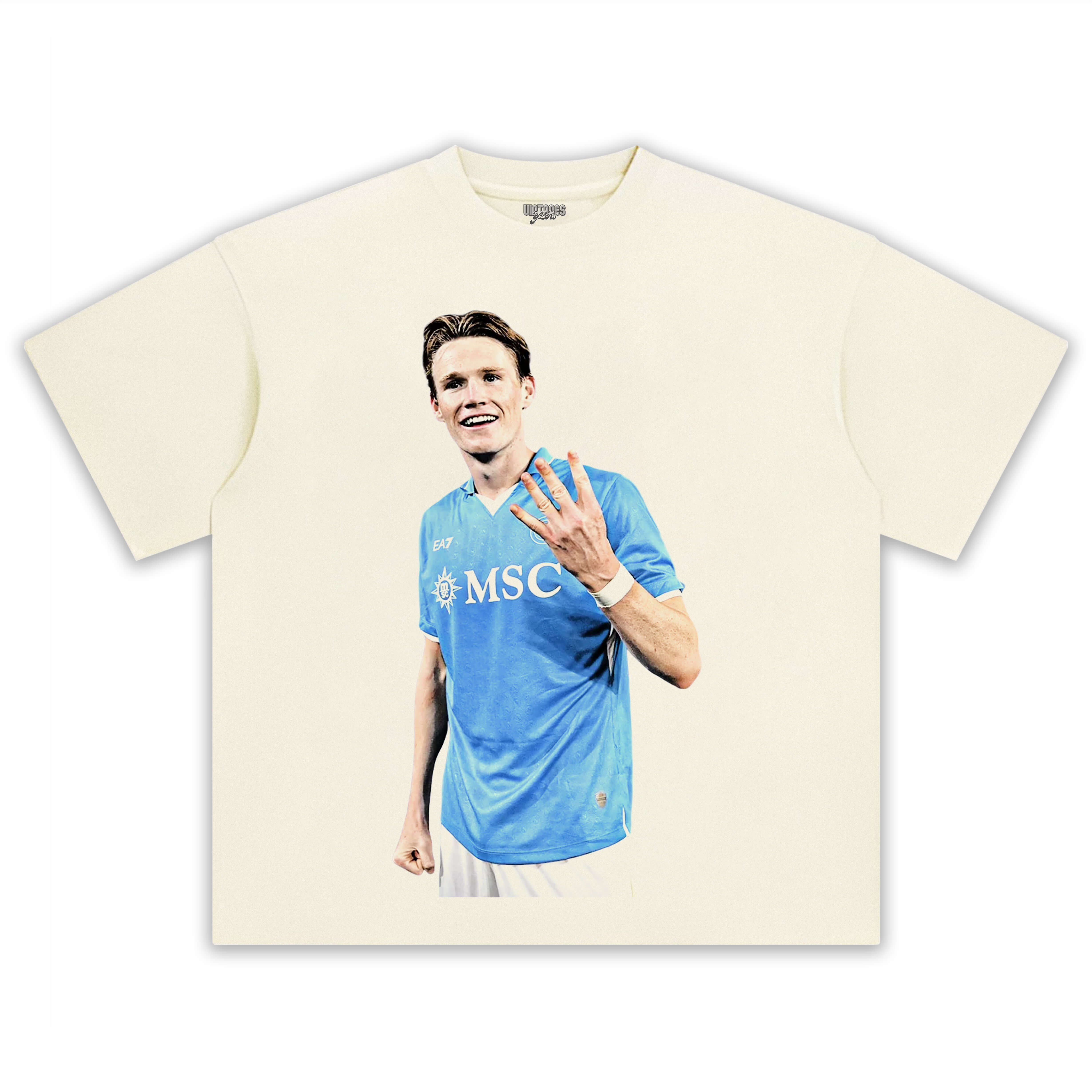NAPOLI WIN 4TH SERIE A TITLE TEE V4