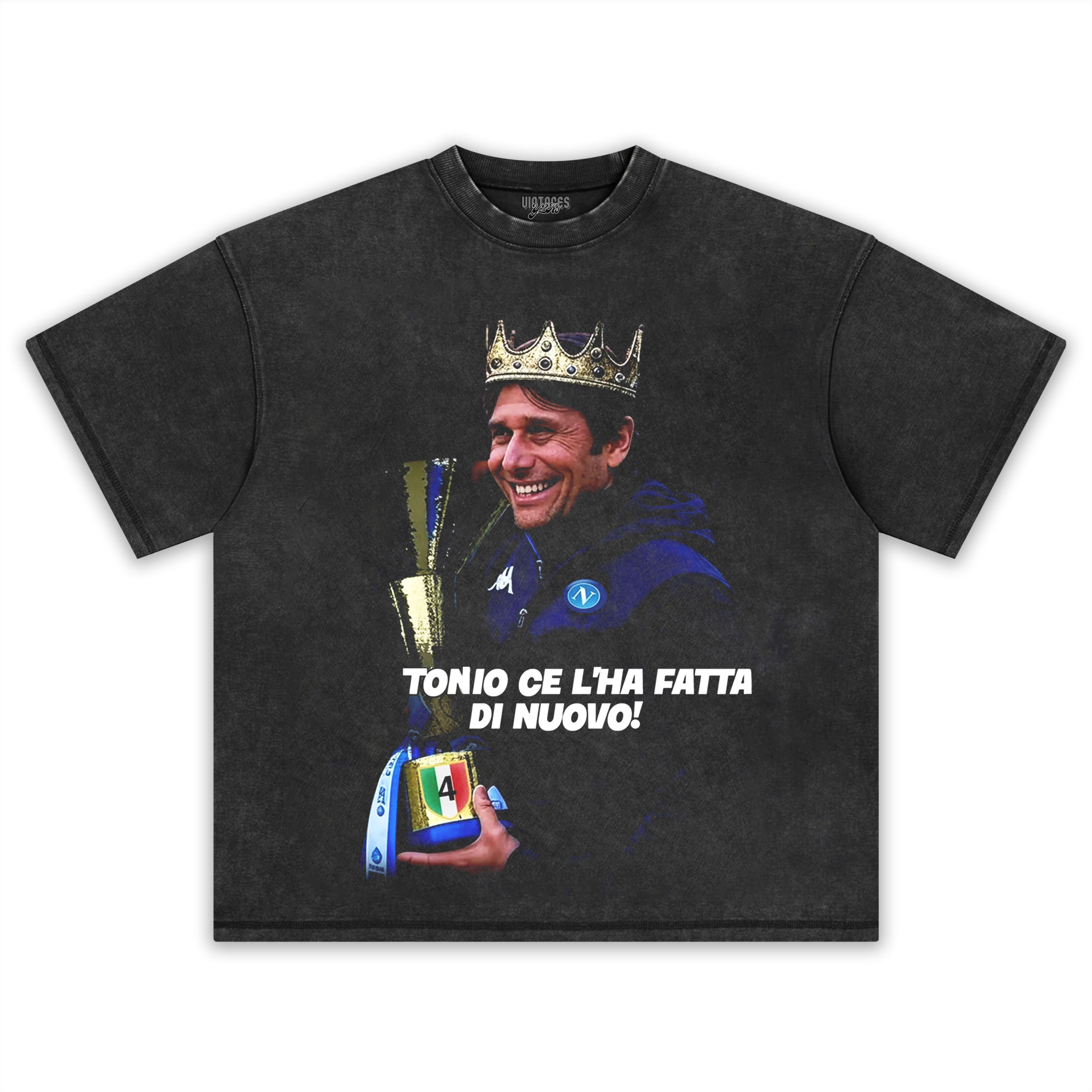 NAPOLI WIN 4TH SERIE A TITLE TEE V6