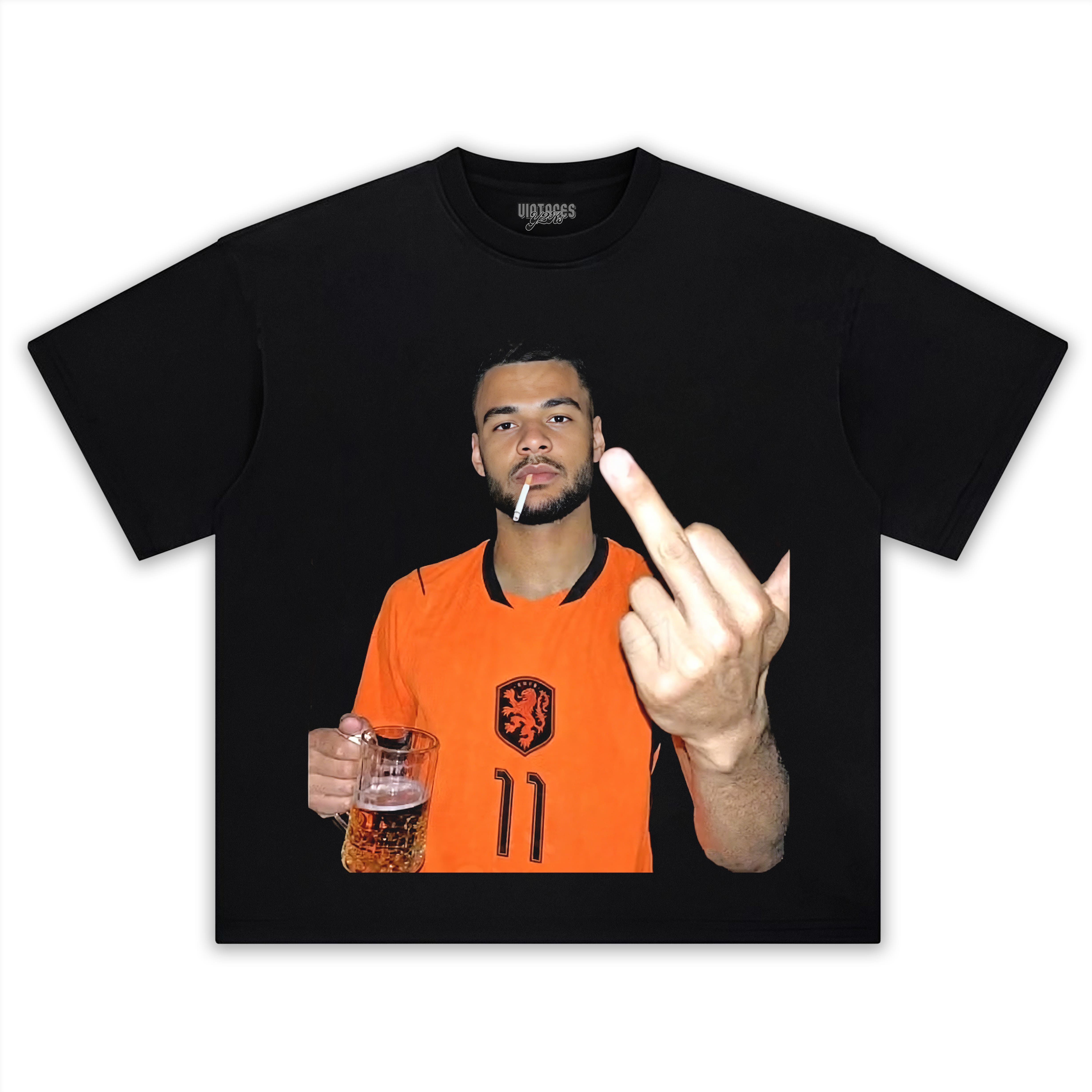 NETHERLANDS FOOTBALL STYLE V6 UNISEX TOP & TEE & LONG SLEEVE & LAYERED LS & HOODIE