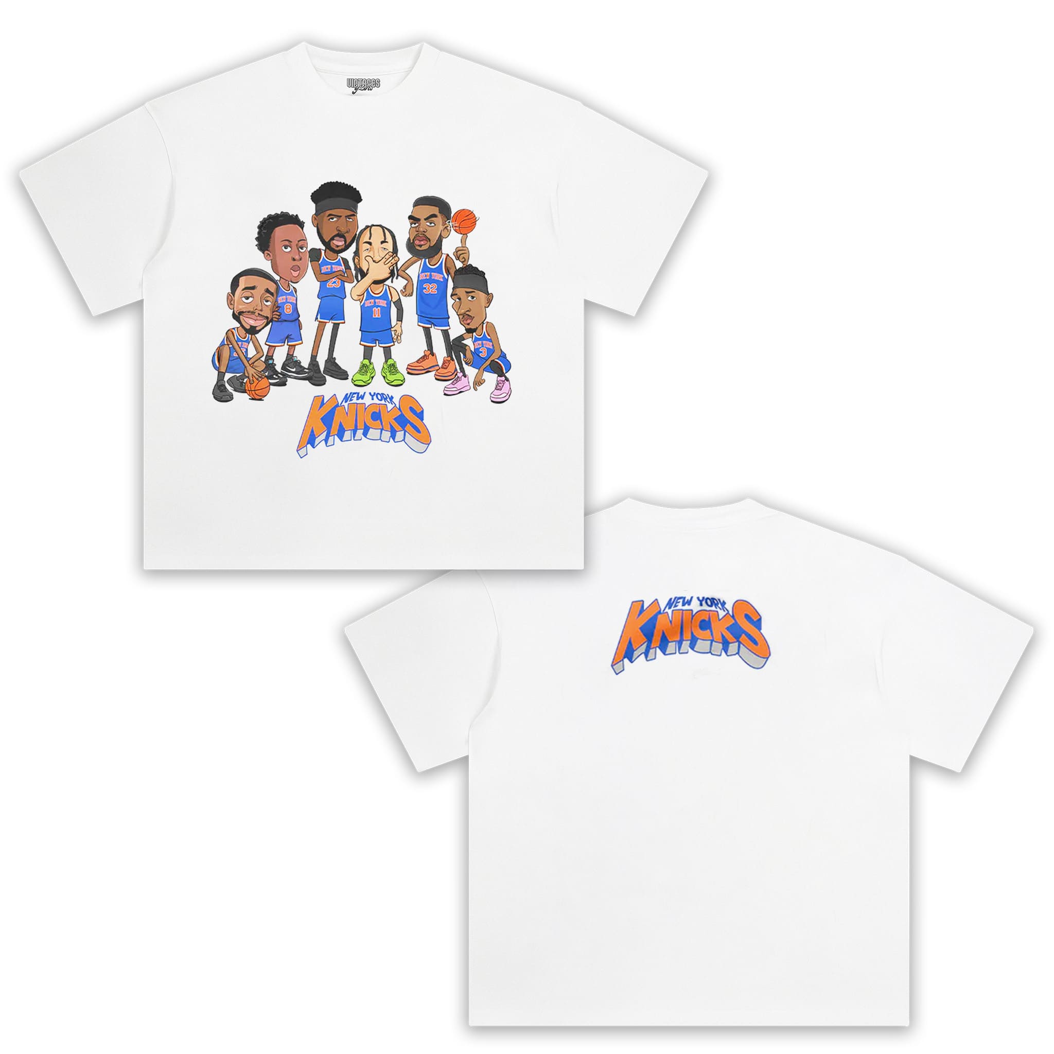 NEW YORK 2026 CHAMPION CARTOON V2 TANK TOP & TEE