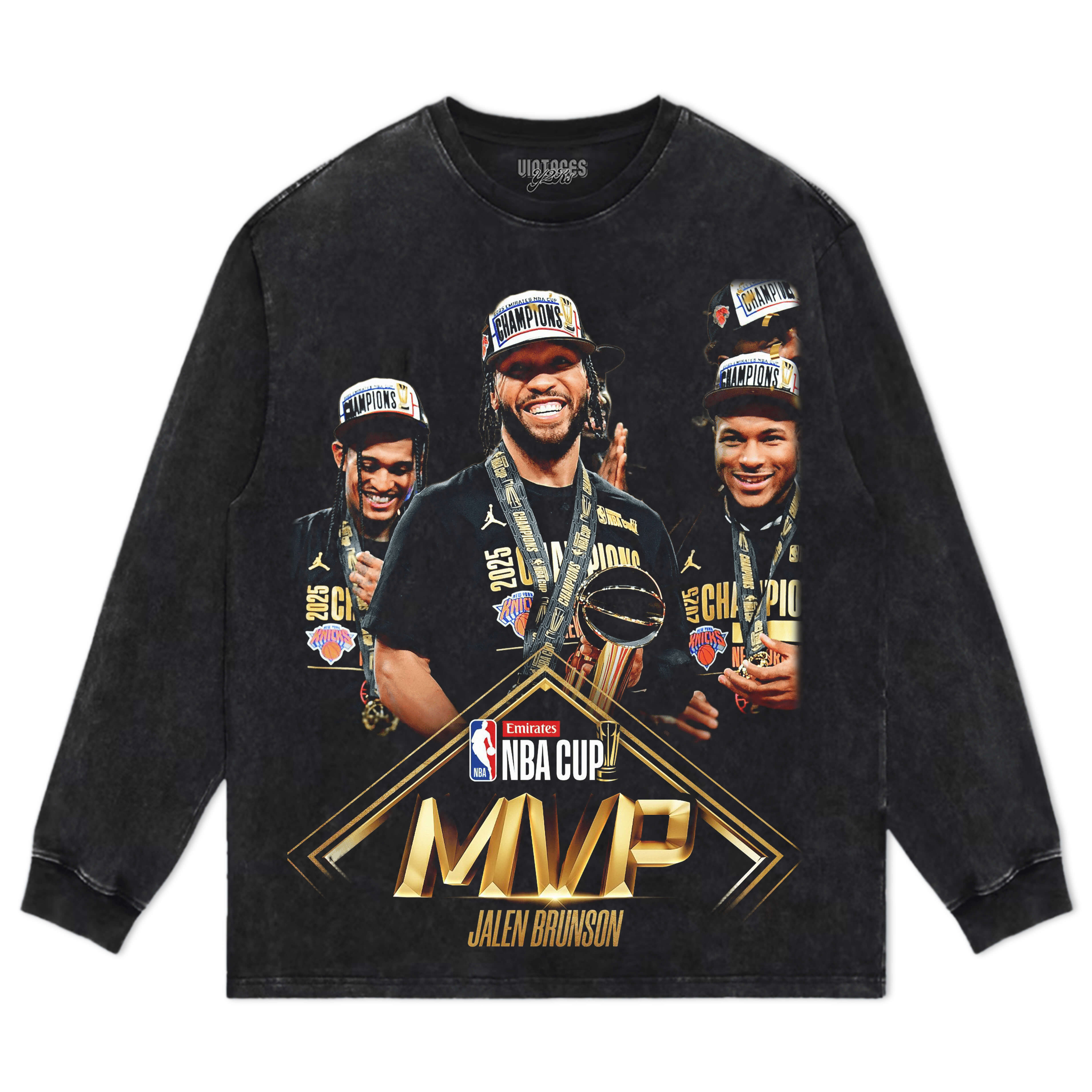 NEW YORK KNICKS & NBA CUP V2 TEE & LS & HOODIE