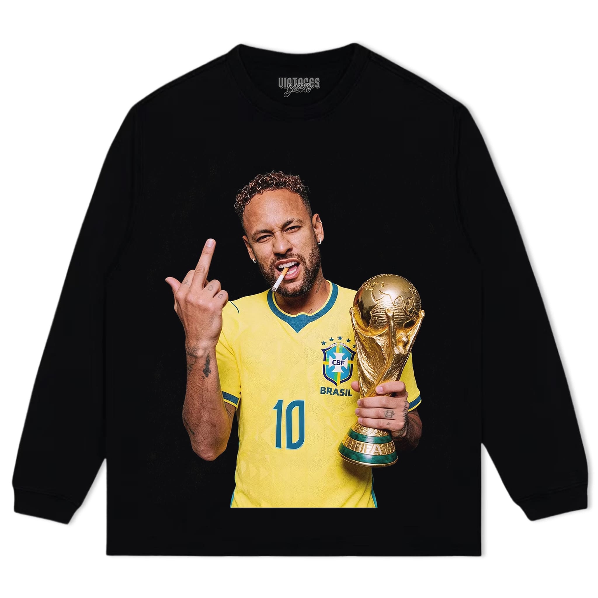 NEYMAR BRAZIL GOAT TANK TOP & TEE & LONG SLEEVE & LAYERED LS & HOODIE