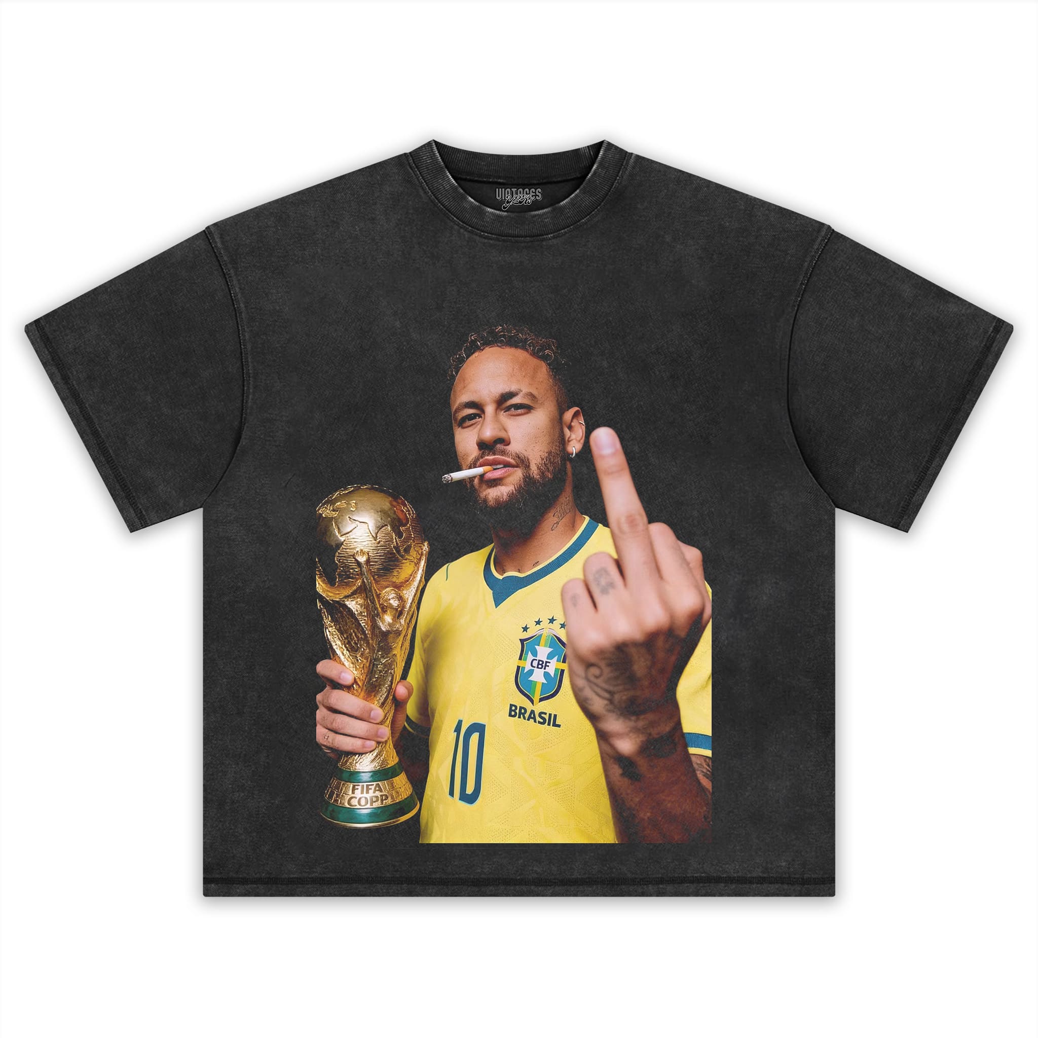 NEYMAR BRAZIL GOAT V2 TANK TOP & TEE & LONG SLEEVE & LAYERED LS & HOODIE