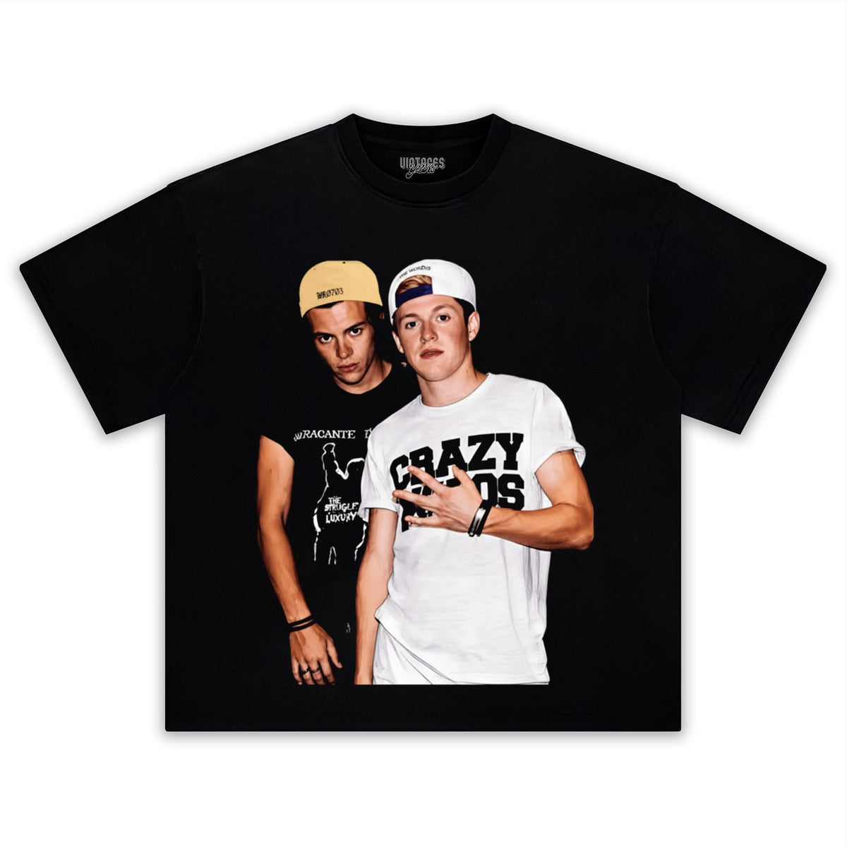 NIALL HORAN AND HARRY STYLES DUO FAN MUSIC DESIGN TANK TOP & TEE & LONG SLEEVE & LAYERED LS & HOODIE