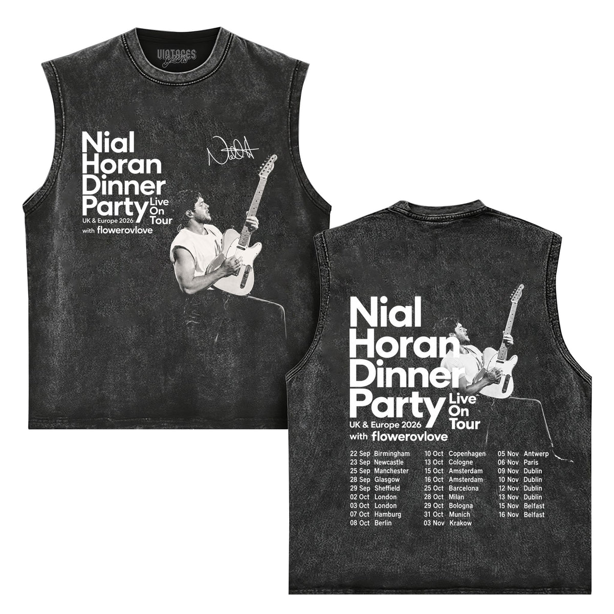 NIALL HORAN POP ROCK FOLK MUSIC TANK TOP & TEE