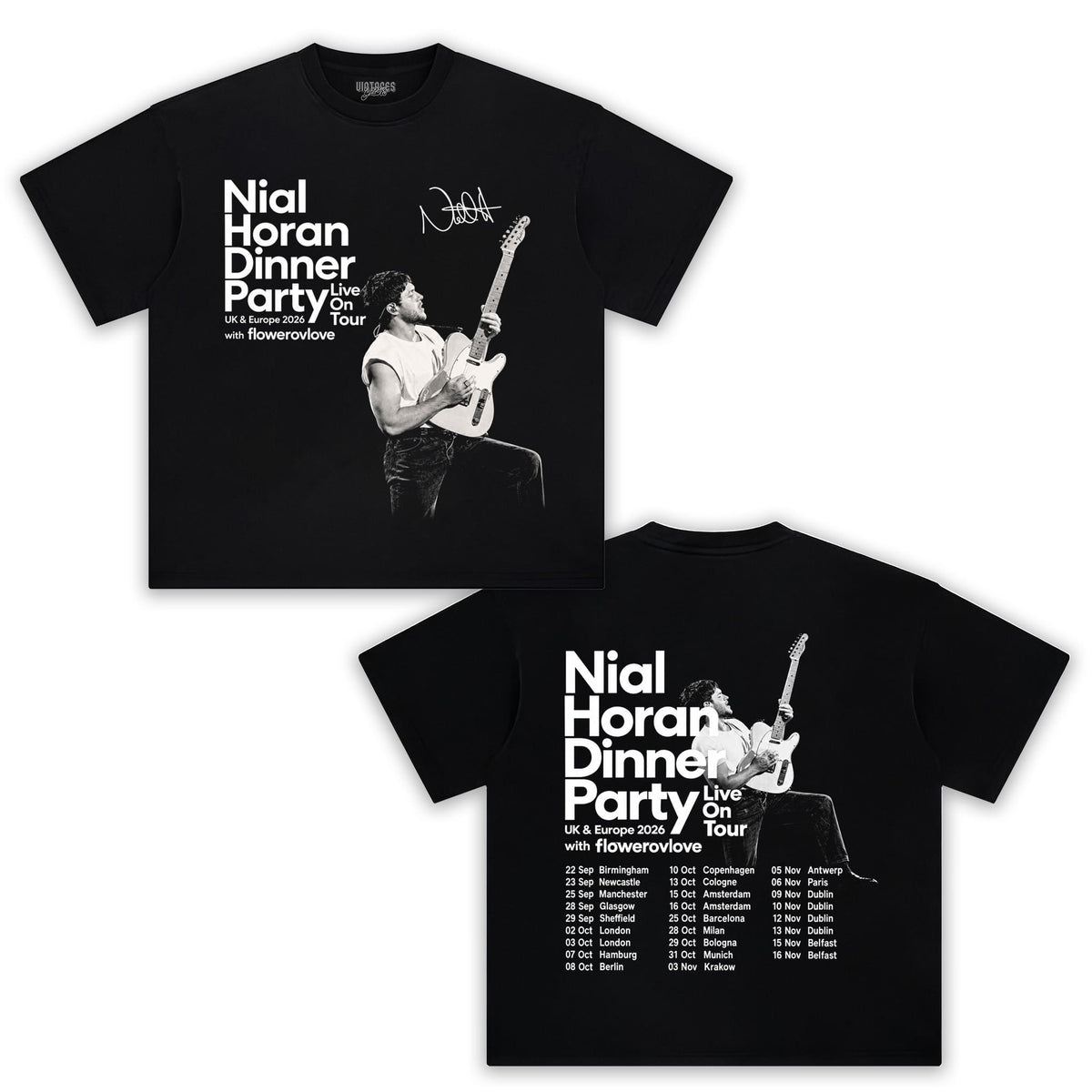 NIALL HORAN POP ROCK FOLK MUSIC TANK TOP & TEE