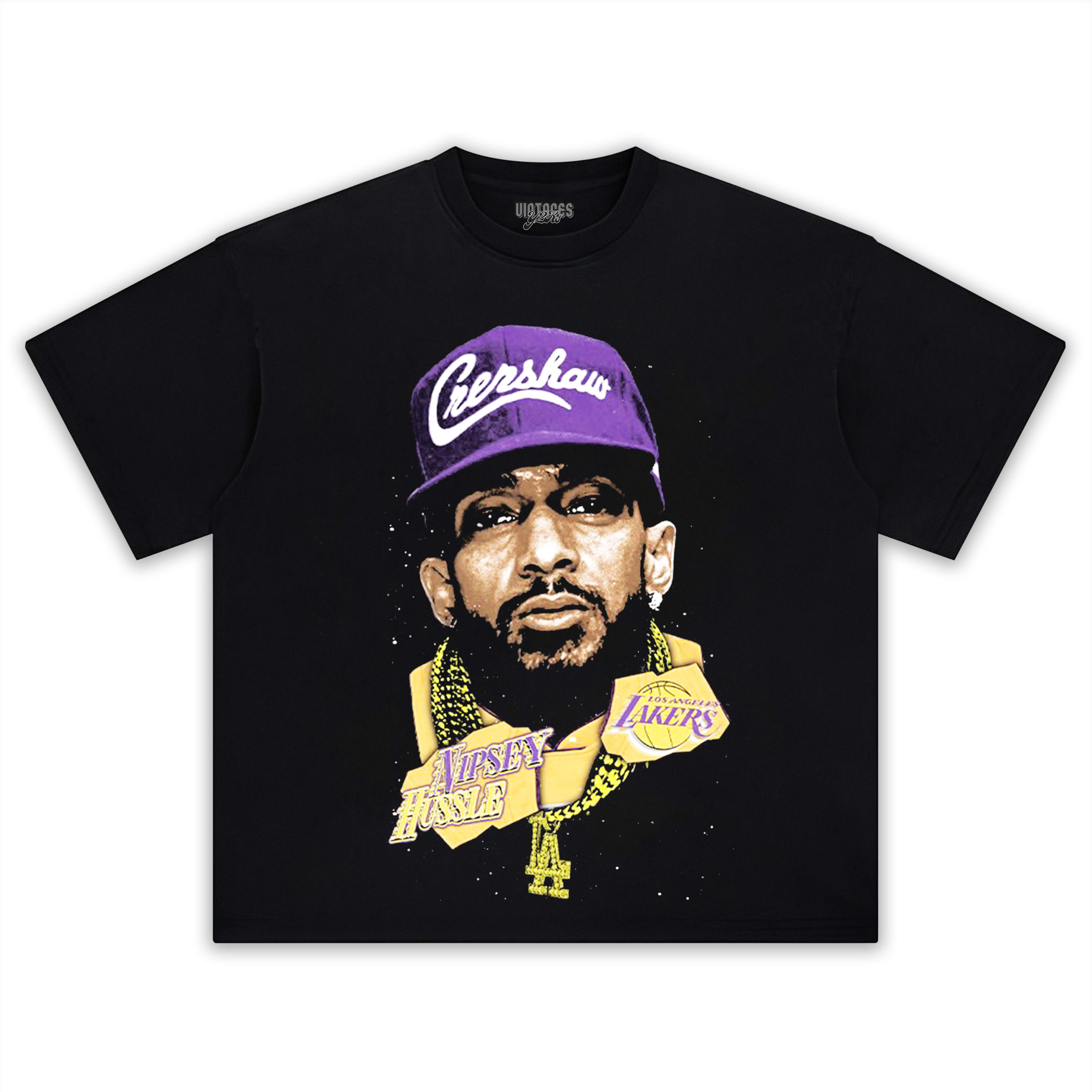 NIPSEY HUSSLE VINTAGE RAP TEE & LS & HOODIE